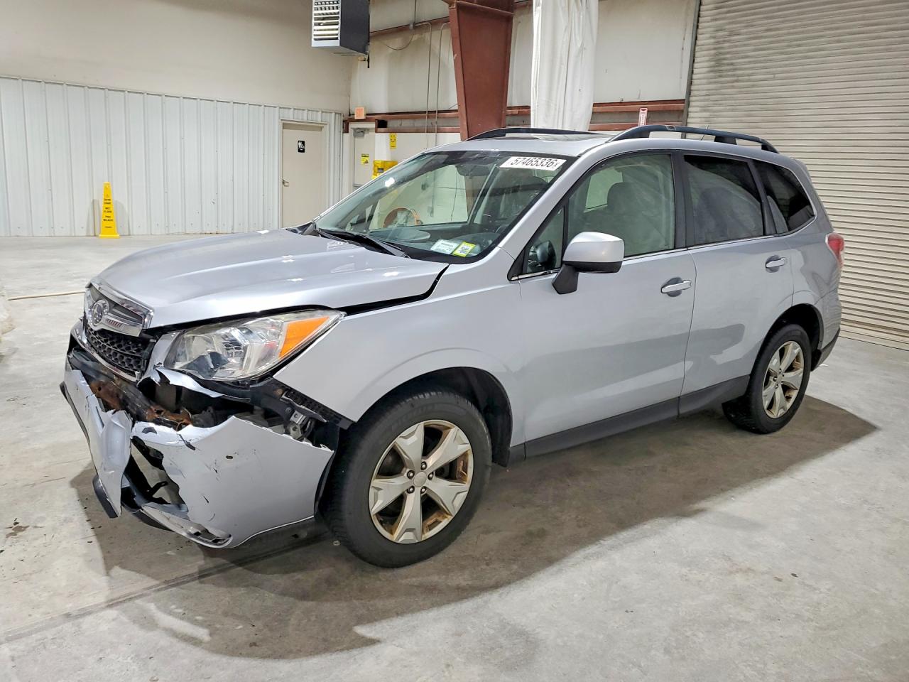 2015 Subaru Forester 2.5i Limited Silver vin: JF2SJAKC1FH464946