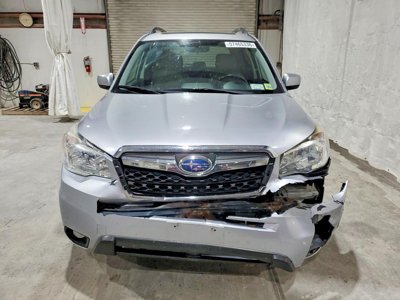 2015 Subaru Forester 2.5i Limited Silver vin: JF2SJAKC1FH464946
