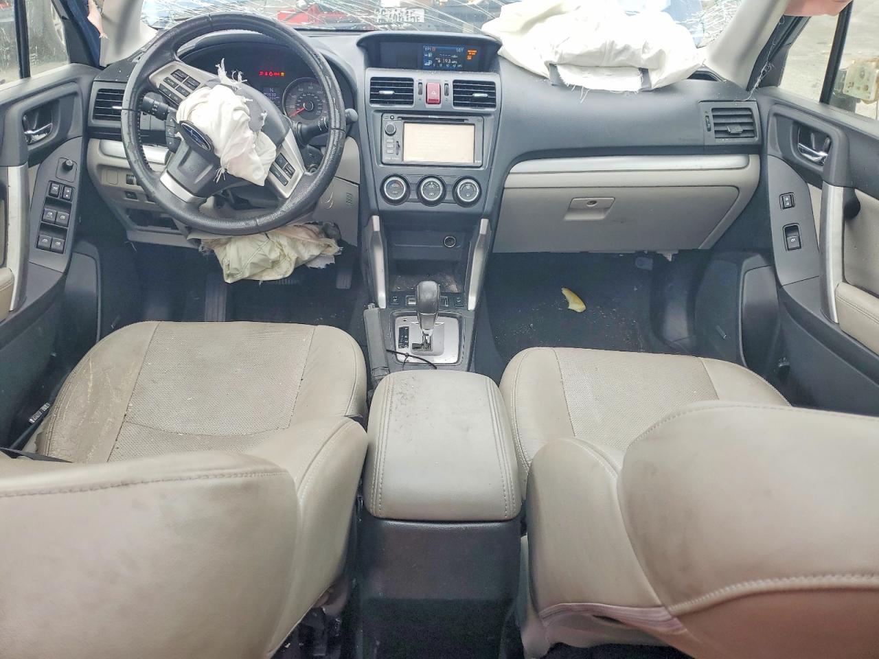 2015 Subaru Forester 2.5i Limited Blue vin: JF2SJAKC1FH487773