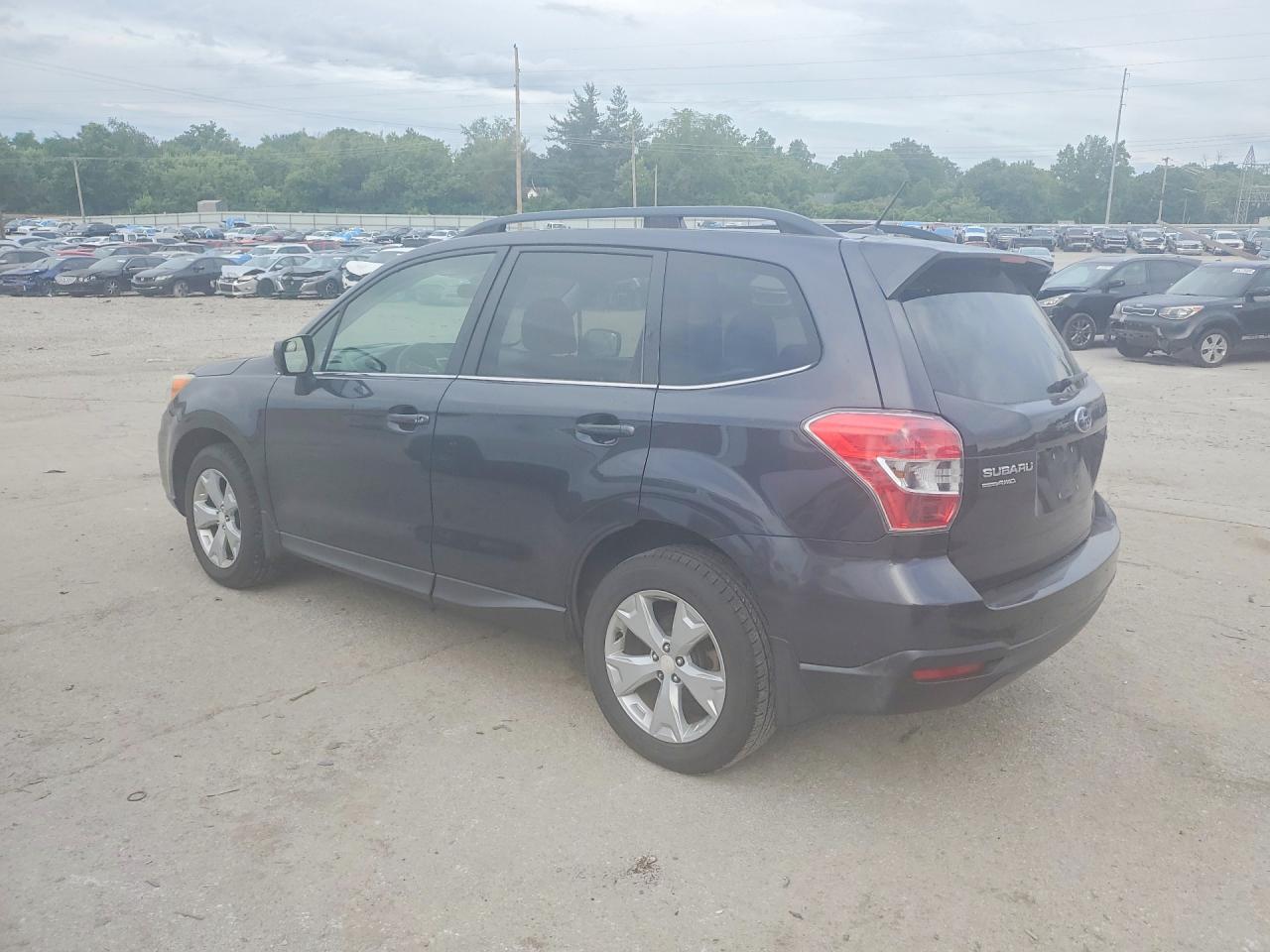 2015 Subaru Forester 2.5i Limited Gray vin: JF2SJAKC3FH525858
