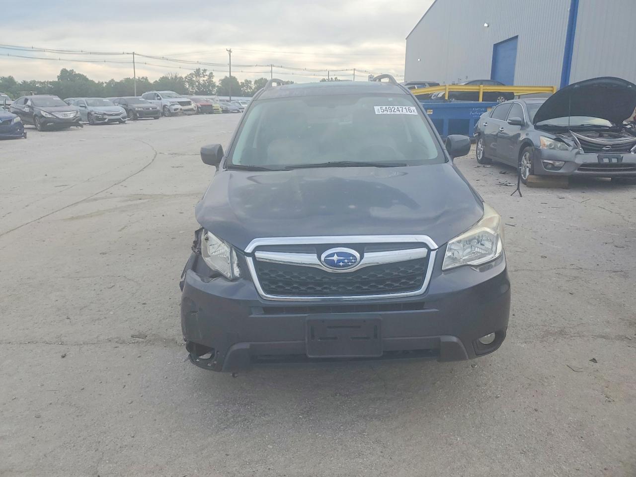 2015 Subaru Forester 2.5i Limited Gray vin: JF2SJAKC3FH525858