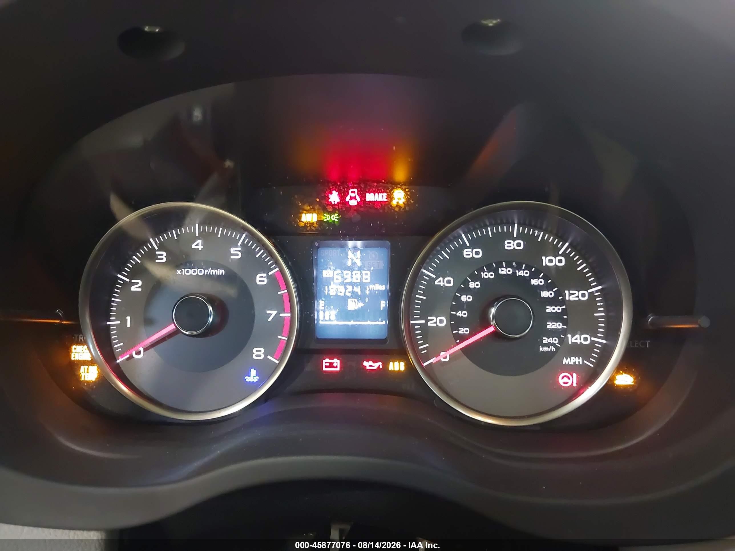 2015 Subaru Forester 2.5i Limited Красный vin: JF2SJAKC5FH430718