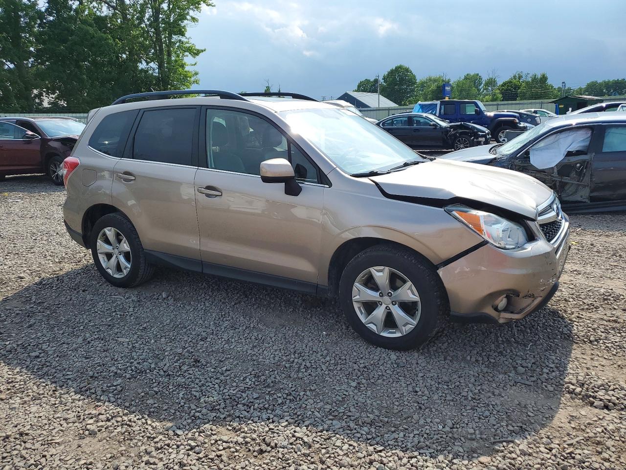 2015 Subaru Forester 2.5i Limited Gold vin: JF2SJAKC5FH469924