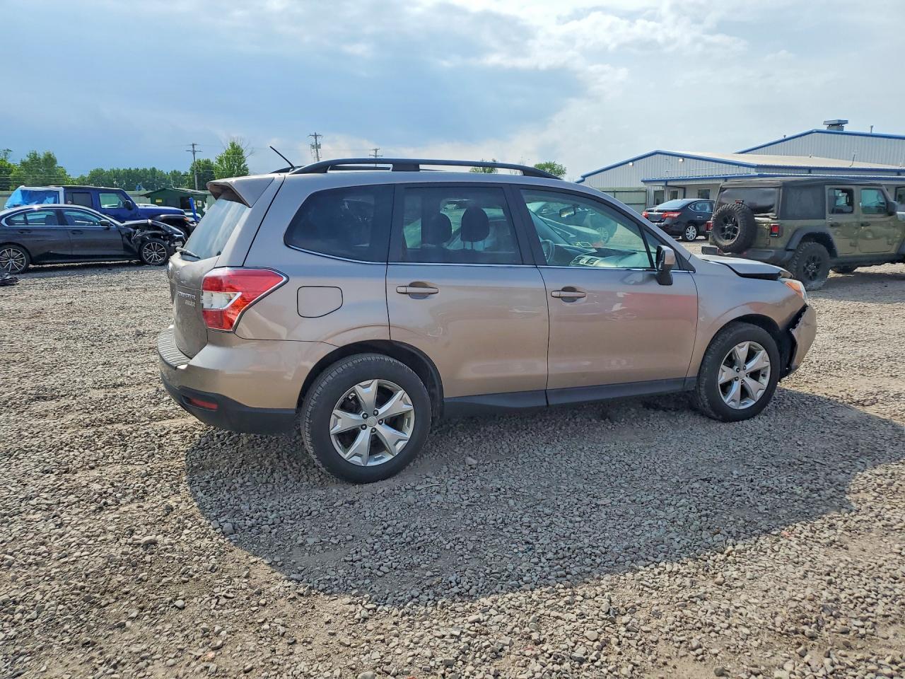 2015 Subaru Forester 2.5i Limited Gold vin: JF2SJAKC5FH469924