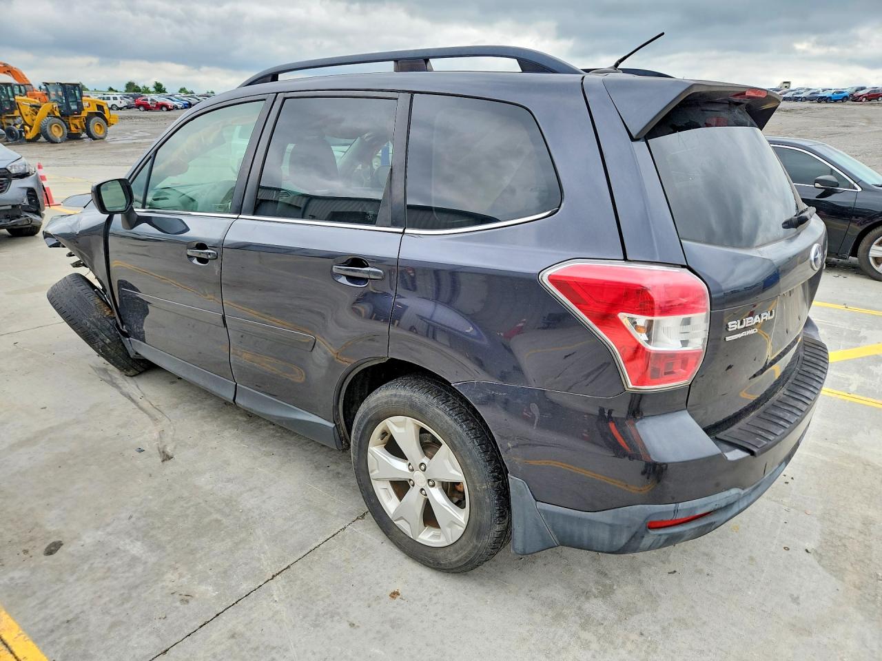 2015 Subaru Forester 2.5i Limited Черный vin: JF2SJAKC6FH561270
