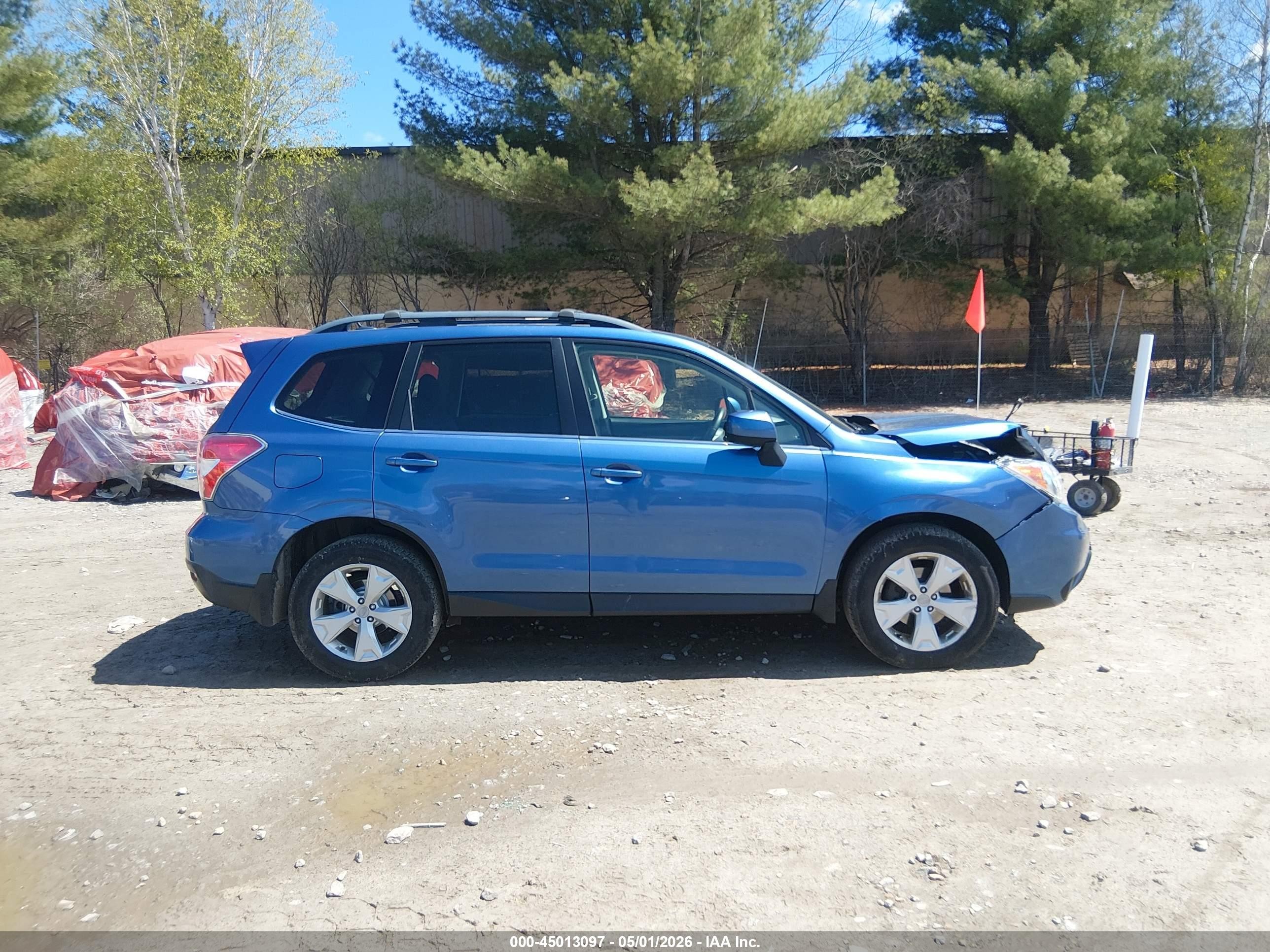 2015 Subaru Forester 2.5i Limited Blue vin: JF2SJAKC9FH535083
