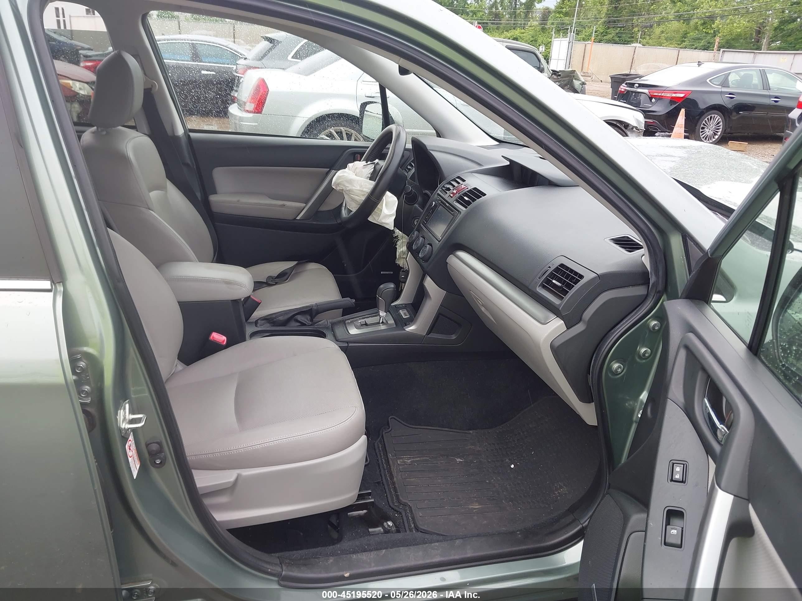 2015 Subaru Forester 2.5i Limited Teal vin: JF2SJAKCXFH405541