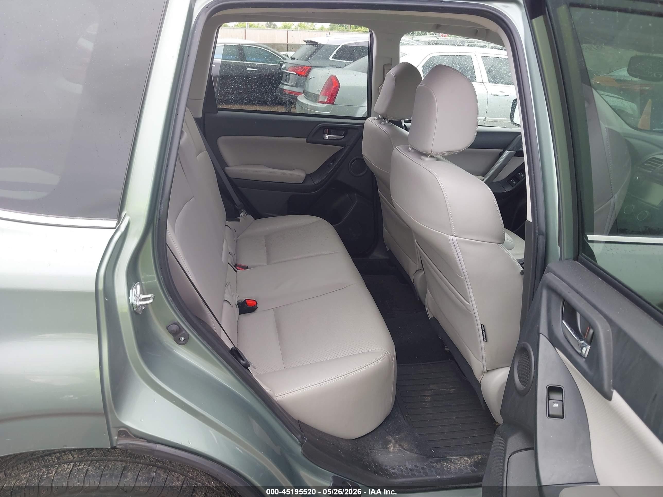 2015 Subaru Forester 2.5i Limited Teal vin: JF2SJAKCXFH405541
