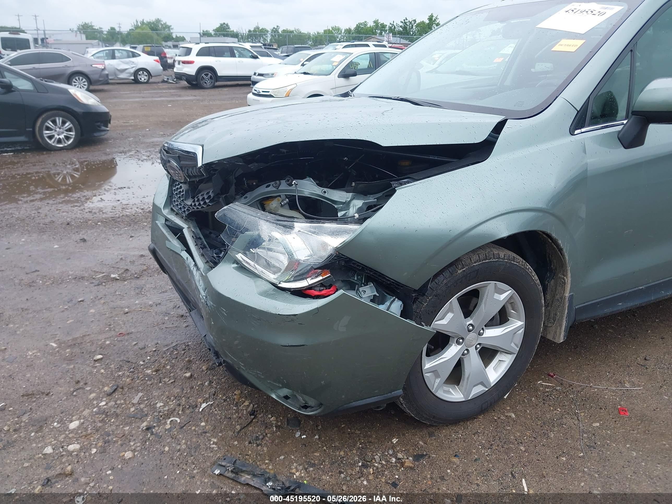 2015 Subaru Forester 2.5i Limited Teal vin: JF2SJAKCXFH405541