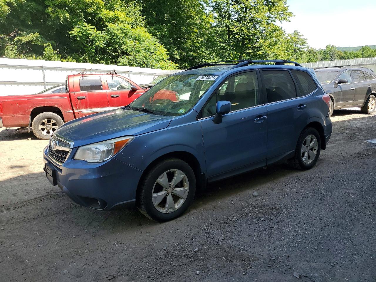2015 Subaru Forester 2.5i Limited Blue vin: JF2SJAKCXFH428902