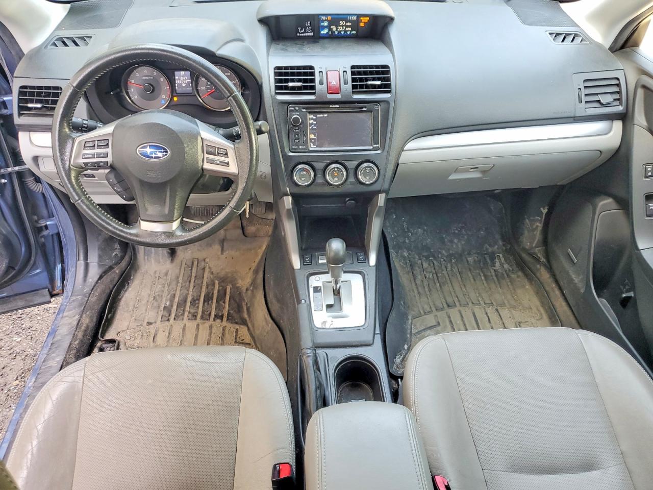 2015 Subaru Forester 2.5i Limited Blue vin: JF2SJAKCXFH428902