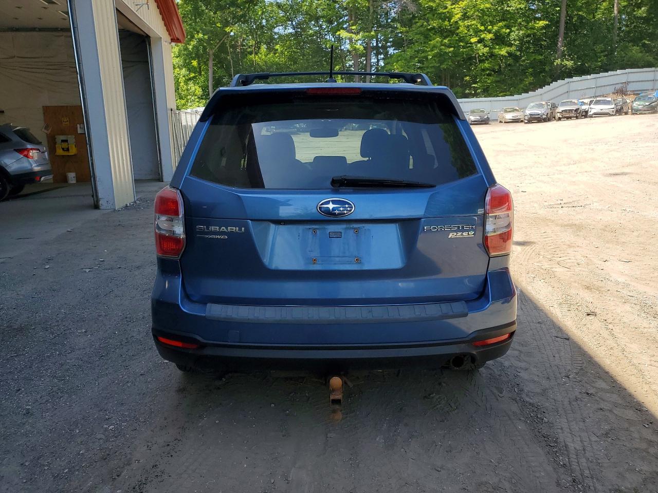 2015 Subaru Forester 2.5i Limited Blue vin: JF2SJAKCXFH428902