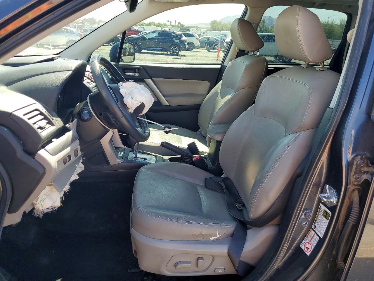 2015 Subaru Forester 2.5i Limited Charcoal vin: JF2SJAKCXFH515666