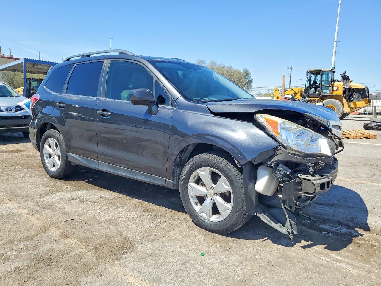 2015 Subaru Forester 2.5i Limited Charcoal vin: JF2SJAKCXFH515666