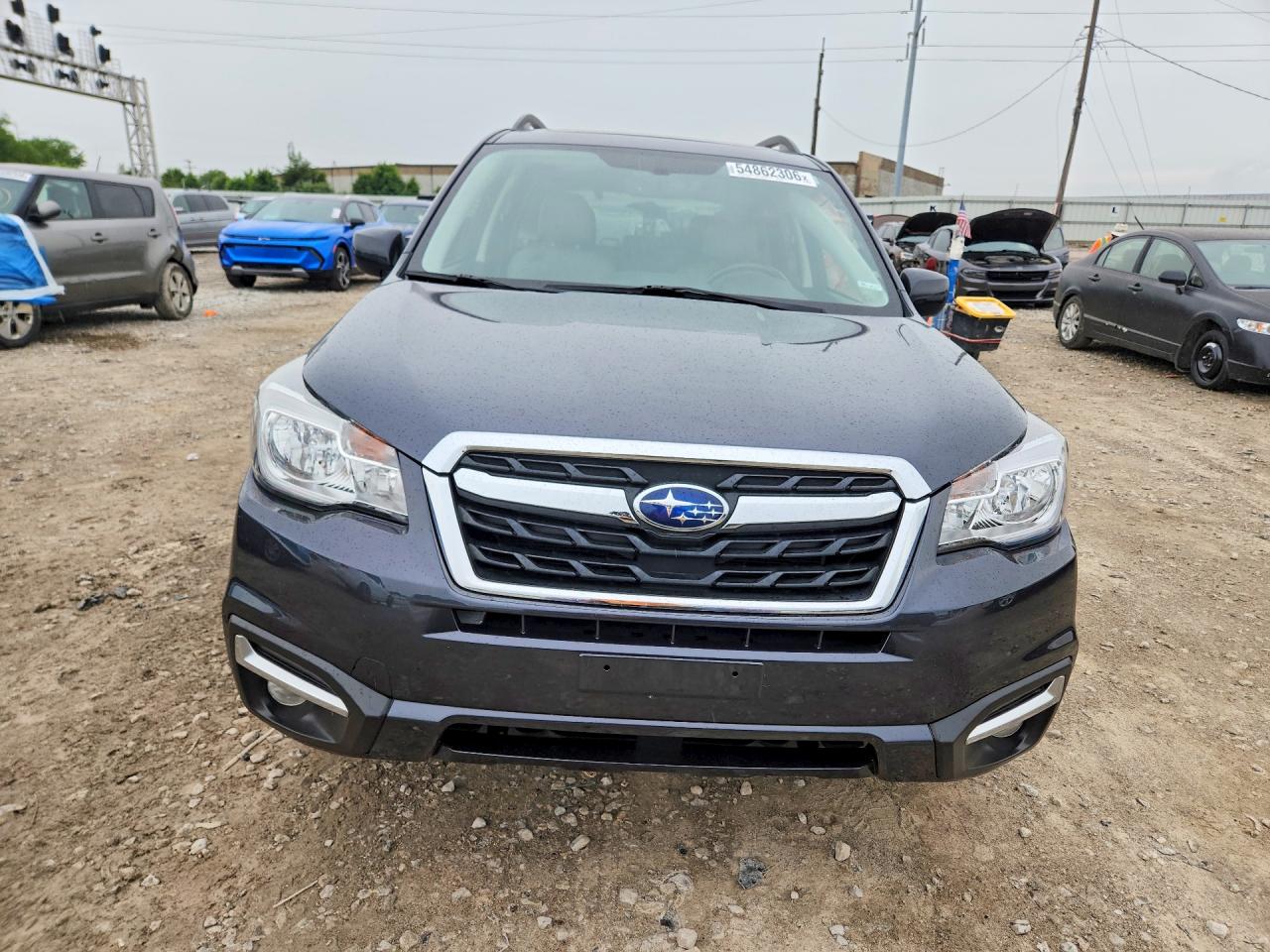 2018 Subaru Forester 2.5i Limited Gray vin: JF2SJALC9JH521790