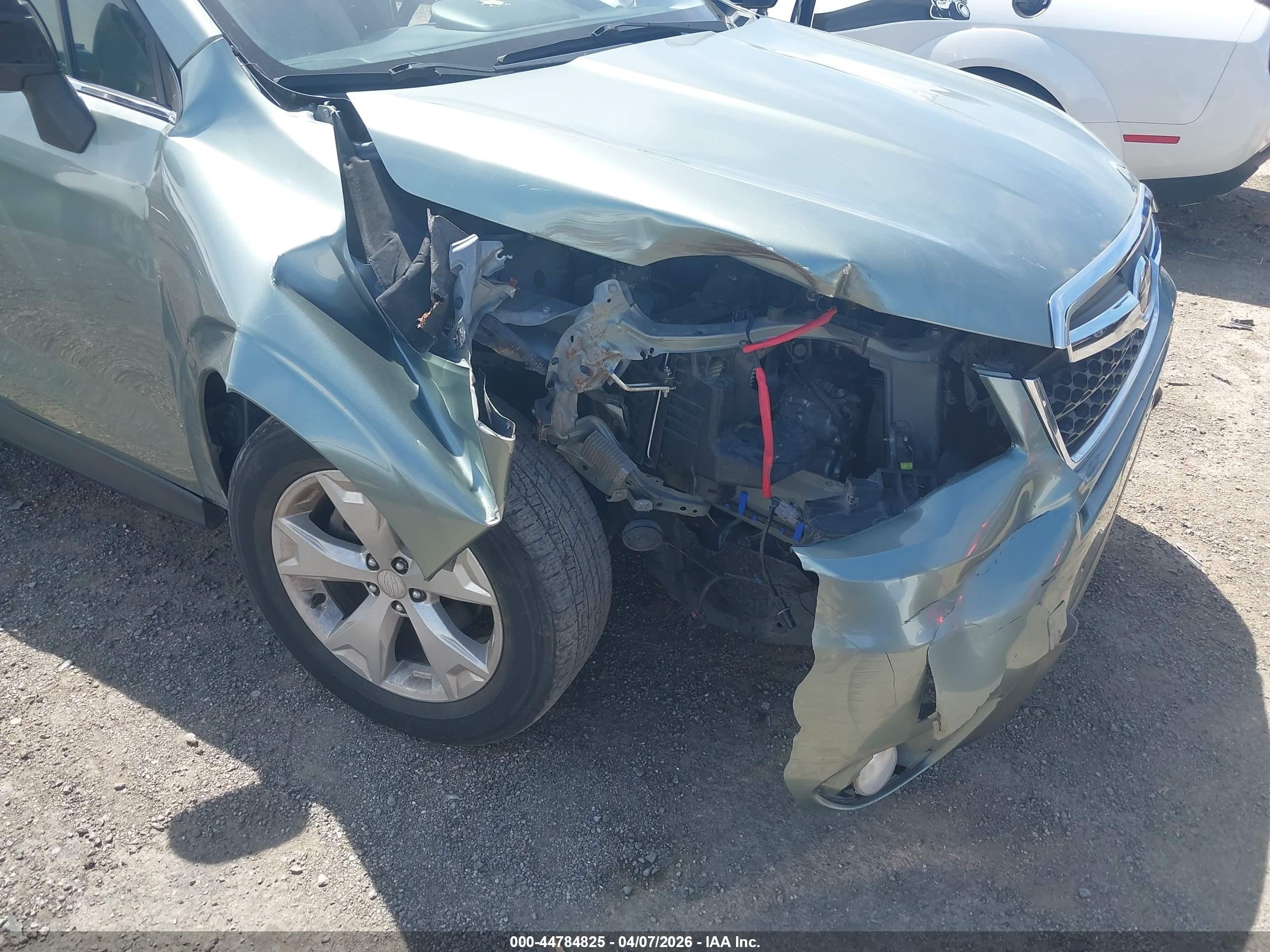 2014 Subaru Forester 2.5i Touring Green vin: JF2SJAMC2EH404654