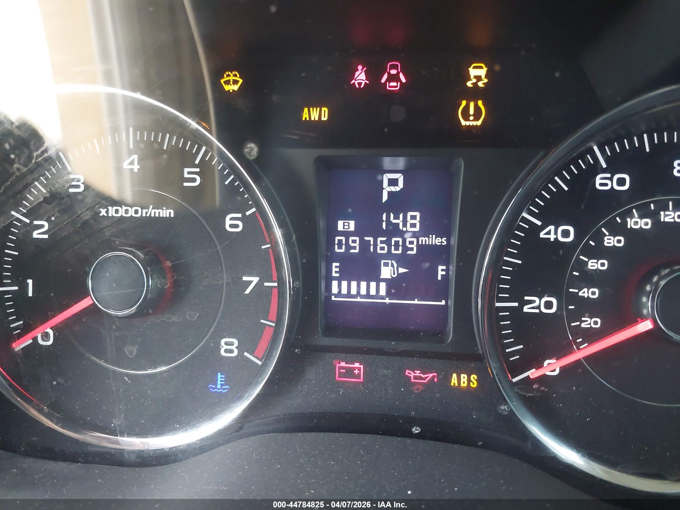 2014 Subaru Forester 2.5i Touring Green vin: JF2SJAMC2EH404654