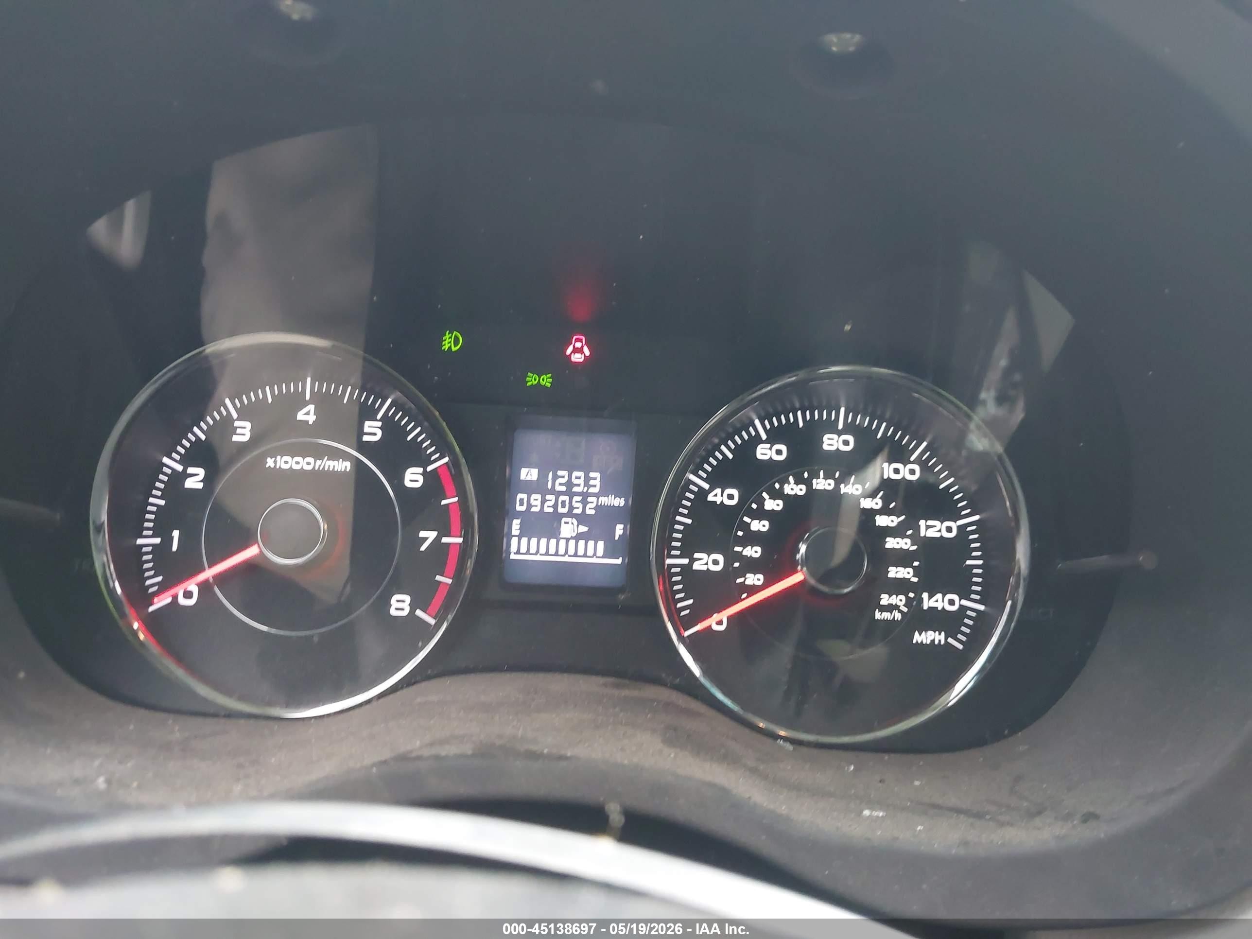 2014 Subaru Forester 2.5i Touring Gray vin: JF2SJAMC2EH476888
