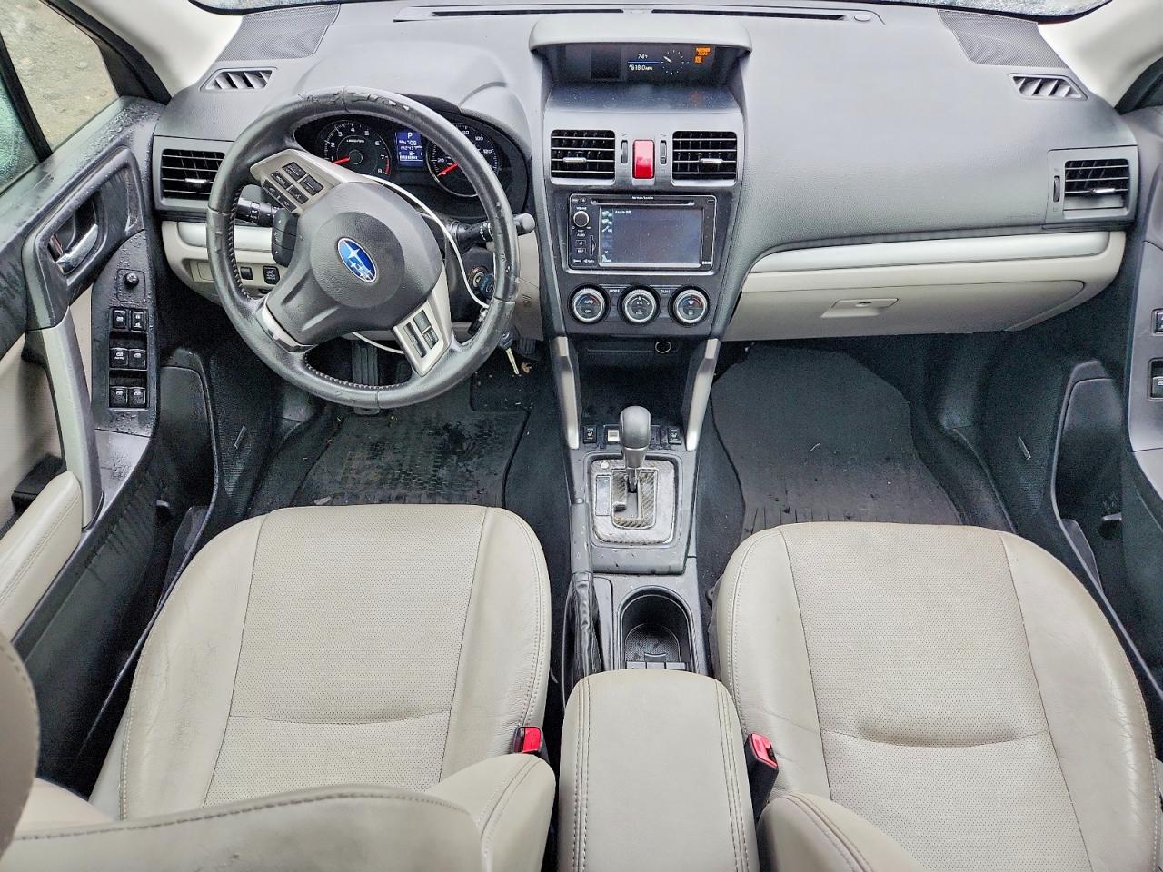 2014 Subaru Forester 2.5i Touring Black vin: JF2SJAMC2EH518749