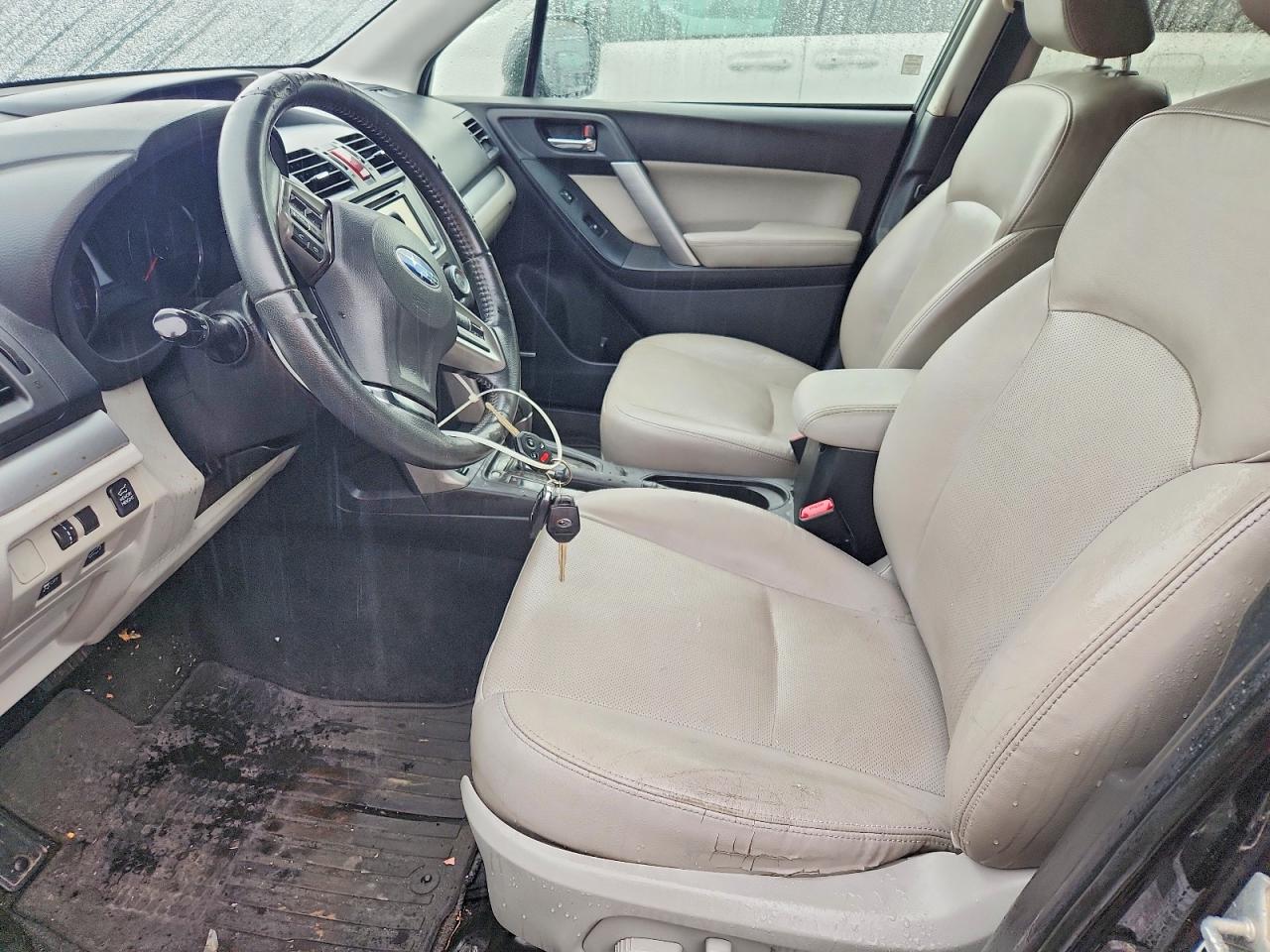 2014 Subaru Forester 2.5i Touring Black vin: JF2SJAMC2EH518749