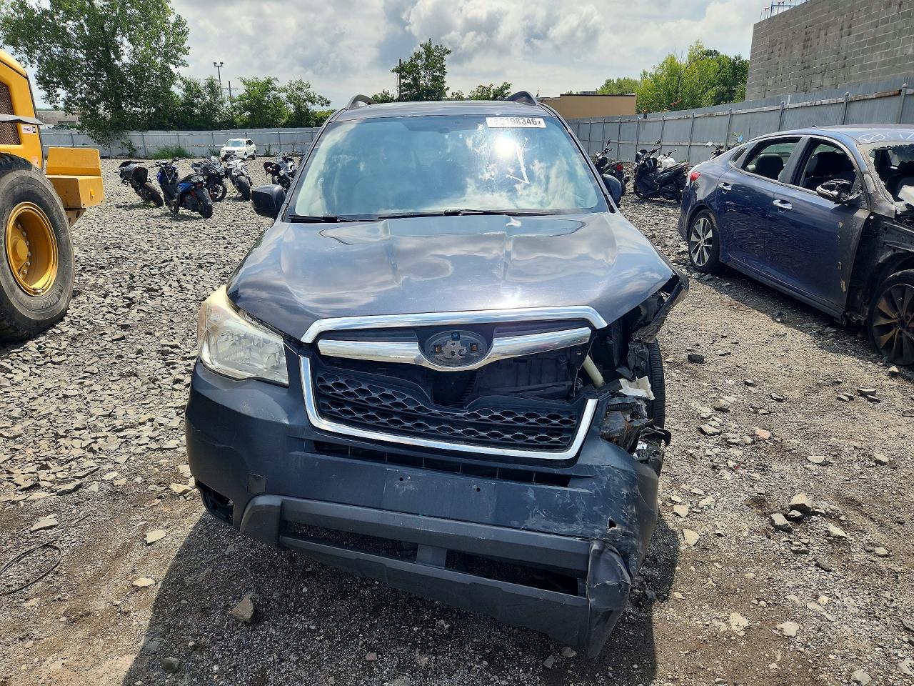 2014 Subaru Forester 2.5i Touring Black vin: JF2SJAMC2EH518749