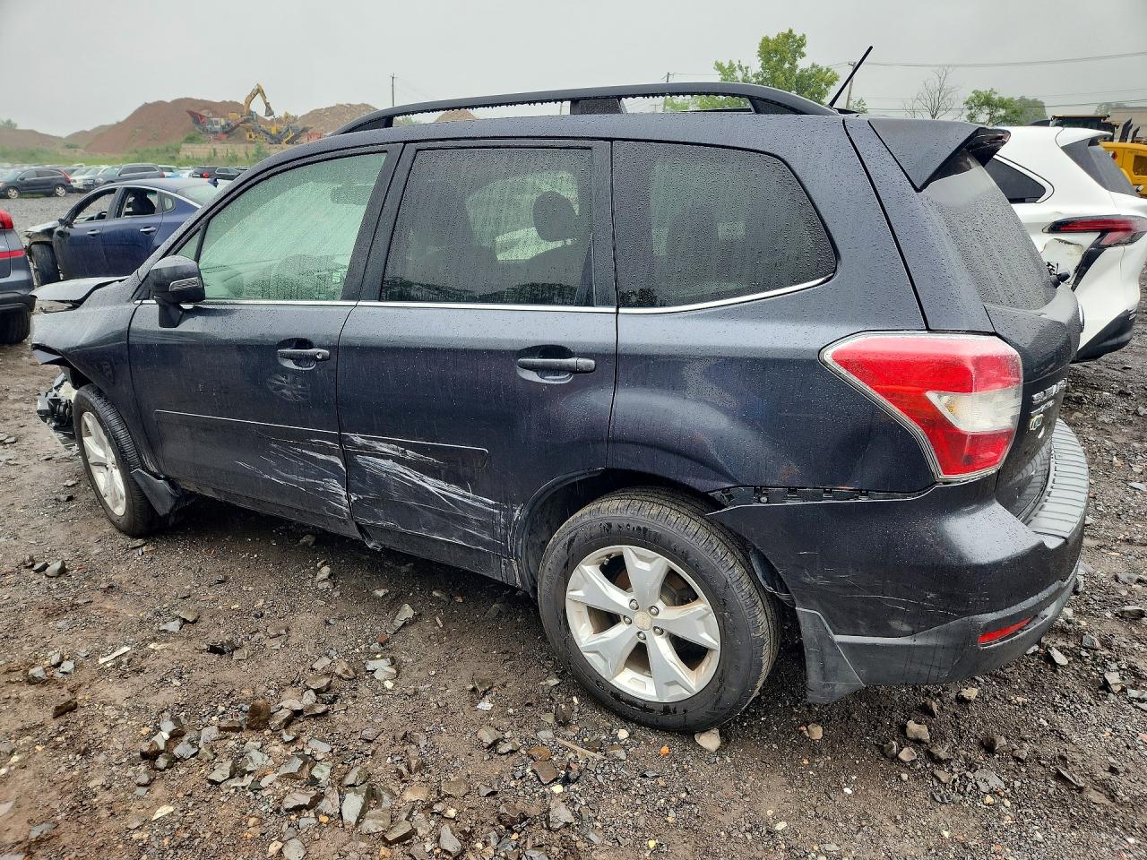2014 Subaru Forester 2.5i Touring Black vin: JF2SJAMC2EH518749