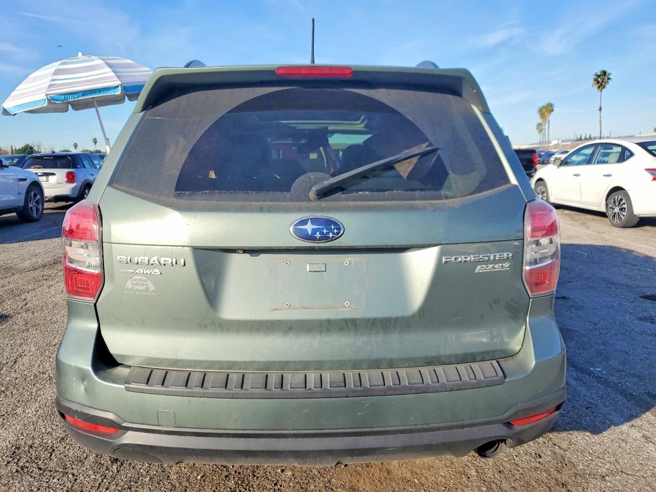 2014 Subaru Forester 2.5i Touring Gray vin: JF2SJAMC4EH518977