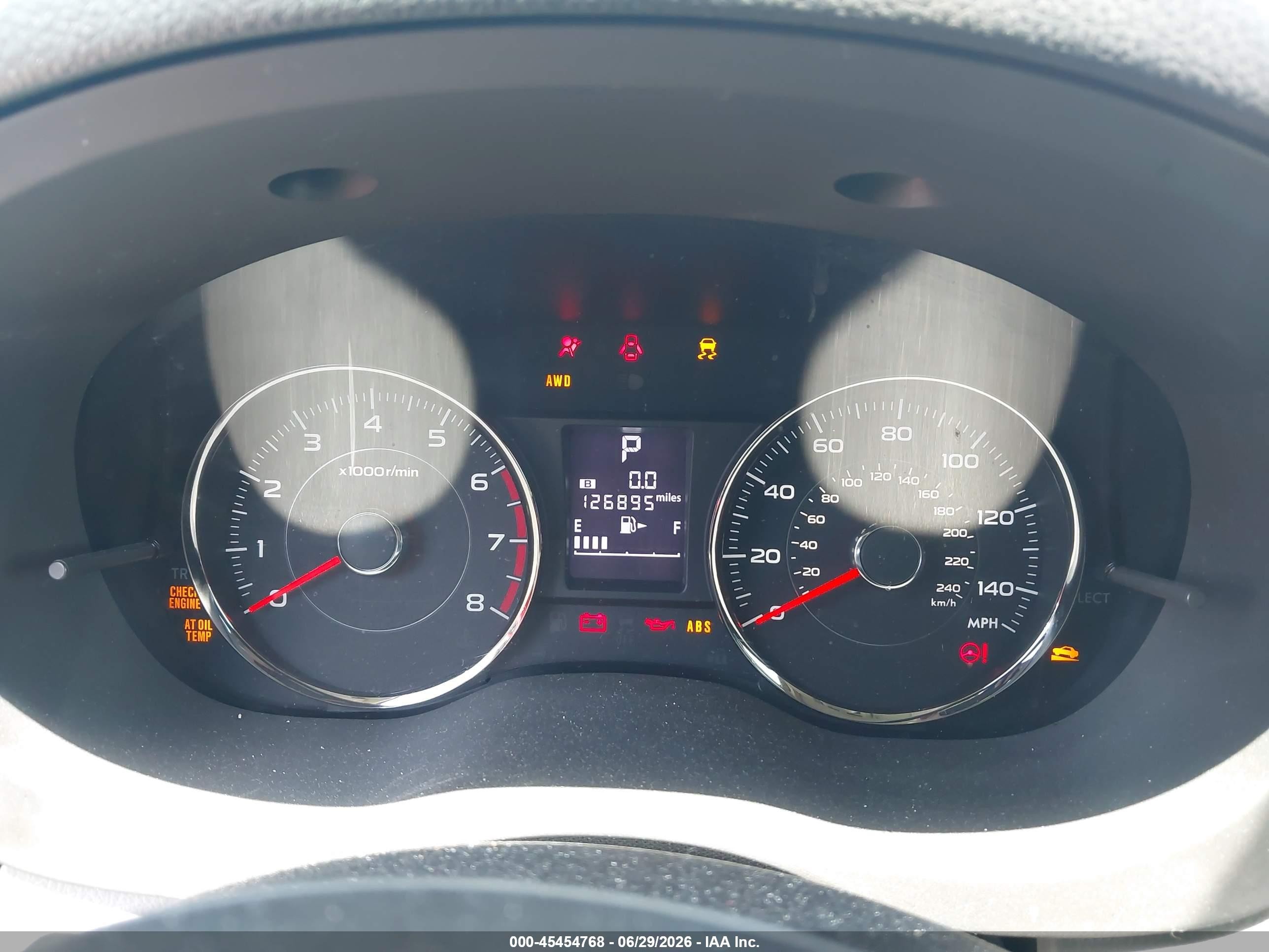2014 Subaru Forester 2.5i Touring Синий vin: JF2SJAMC4EH526755