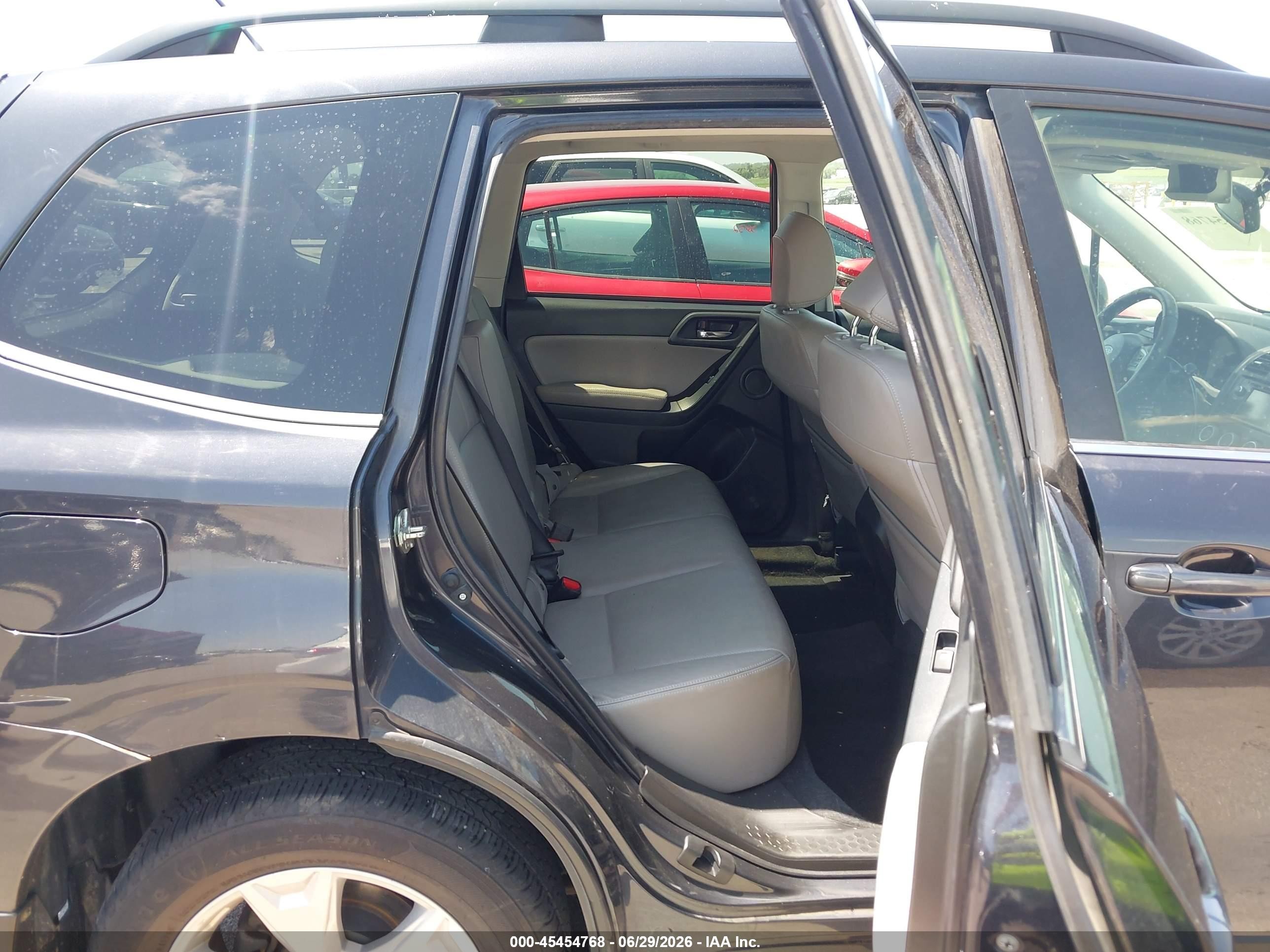 2014 Subaru Forester 2.5i Touring Синий vin: JF2SJAMC4EH526755