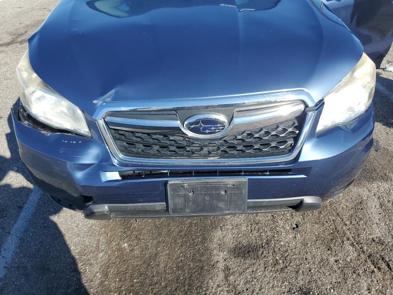 2014 Subaru Forester 2.5i Touring Синий vin: JF2SJAMC7EH407842