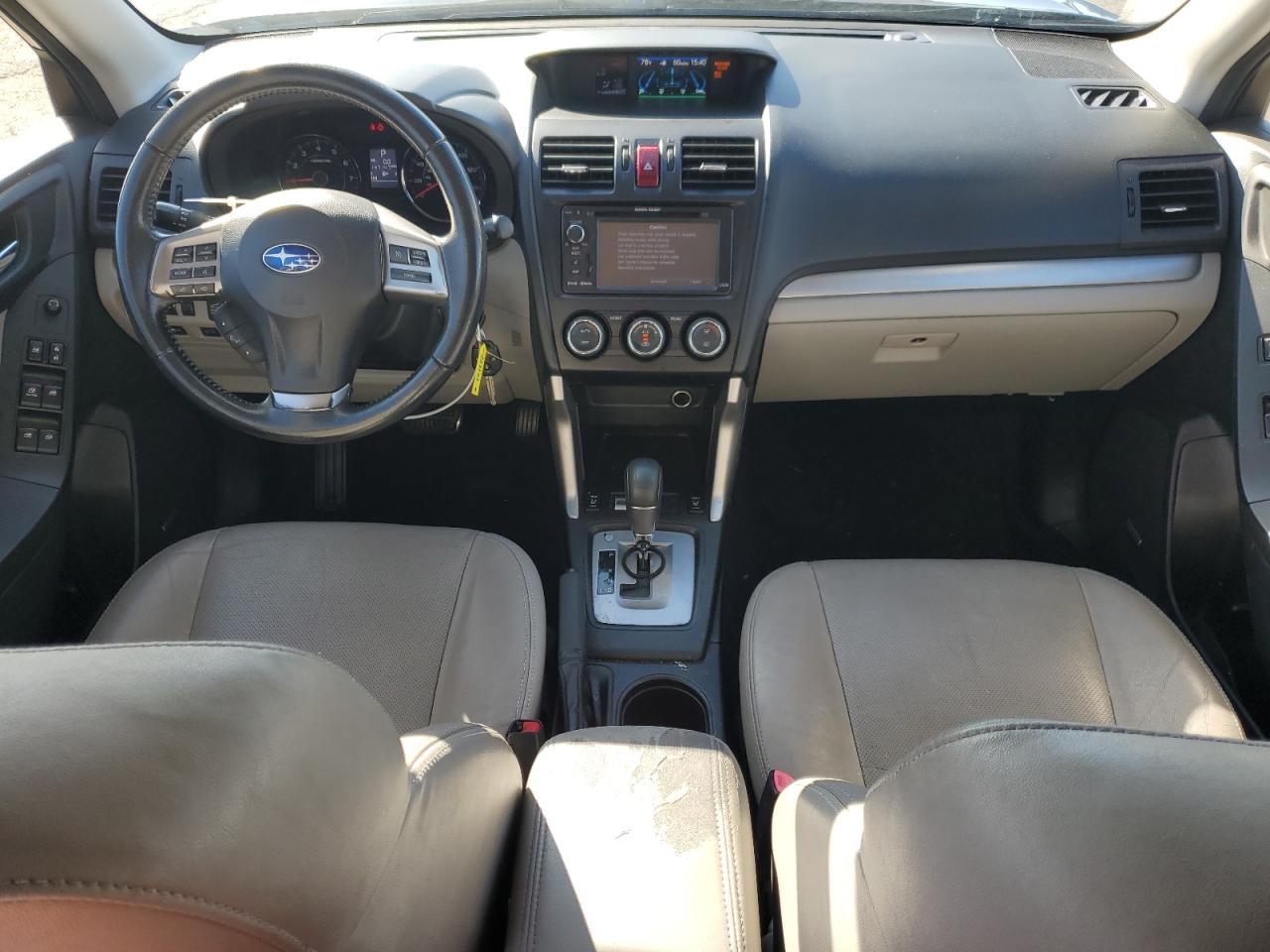 2014 Subaru Forester 2.5i Touring Синий vin: JF2SJAMC7EH407842