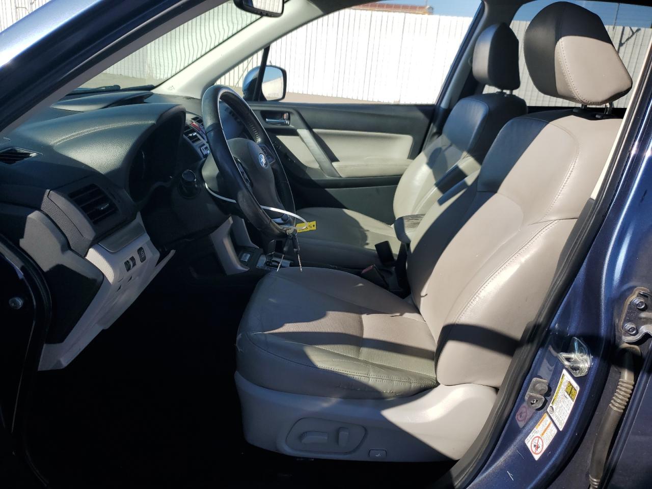 2014 Subaru Forester 2.5i Touring Синий vin: JF2SJAMC7EH407842