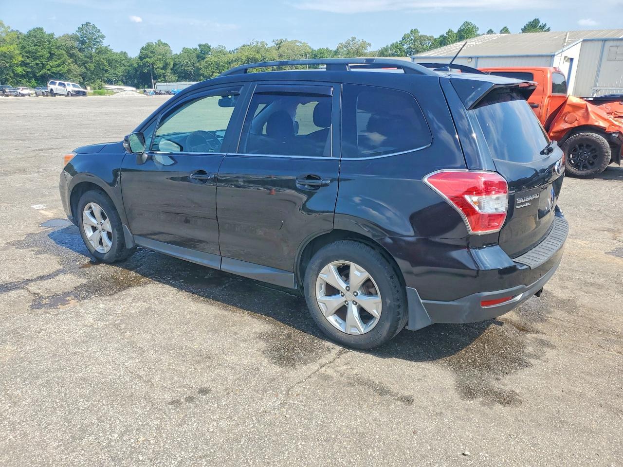 2014 Subaru Forester 2.5i Touring Black vin: JF2SJAMC7EH419151