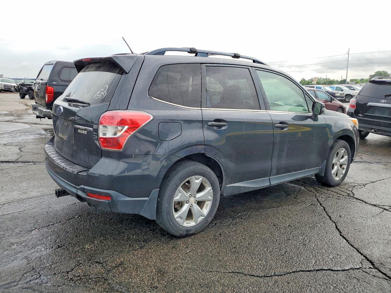 2014 Subaru Forester 2.5i Touring Charcoal vin: JF2SJAMC8EH435911
