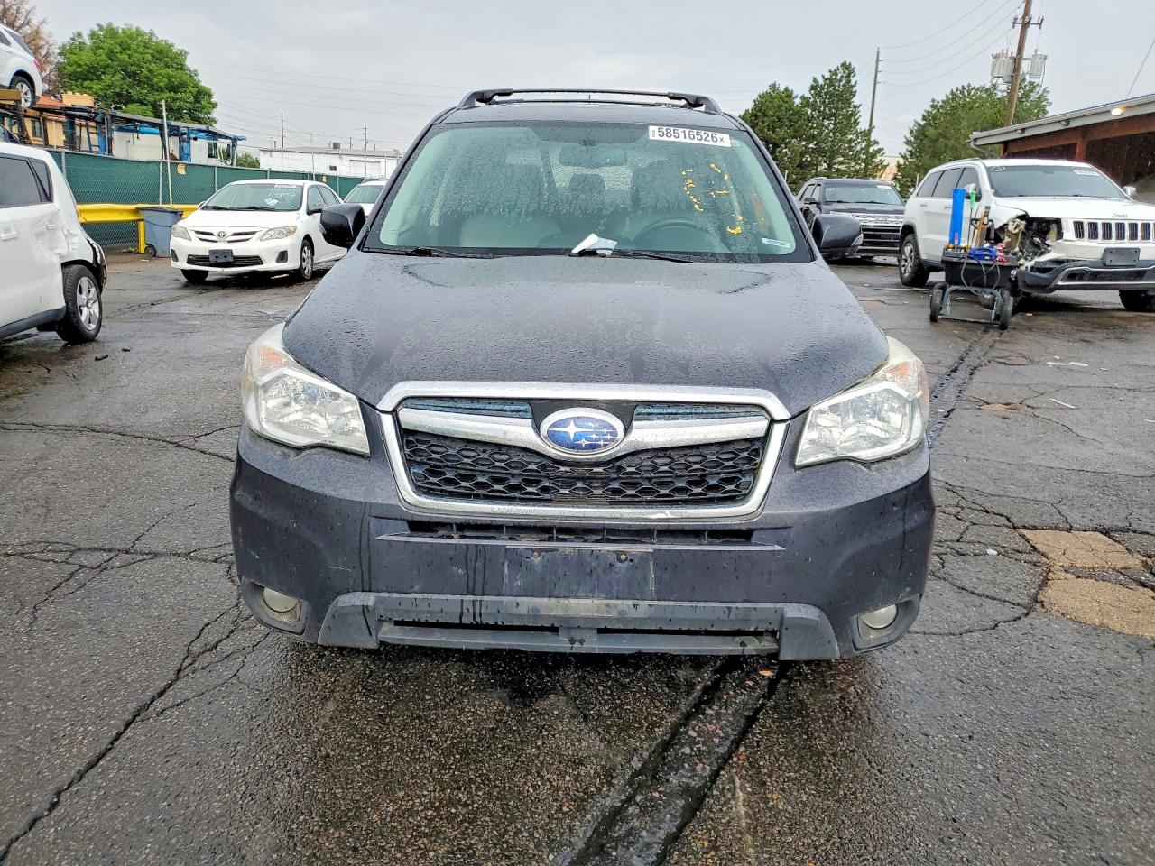 2014 Subaru Forester 2.5i Touring Charcoal vin: JF2SJAMC8EH435911