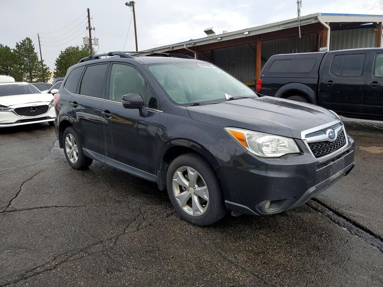 2014 Subaru Forester 2.5i Touring Charcoal vin: JF2SJAMC8EH435911