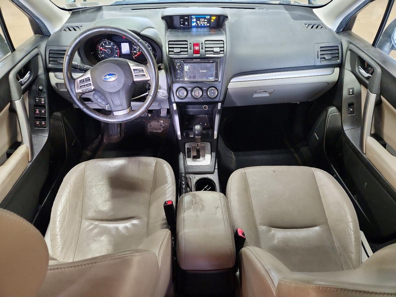 2014 Subaru Forester 2.5i Touring Green vin: JF2SJAMC9EH413366