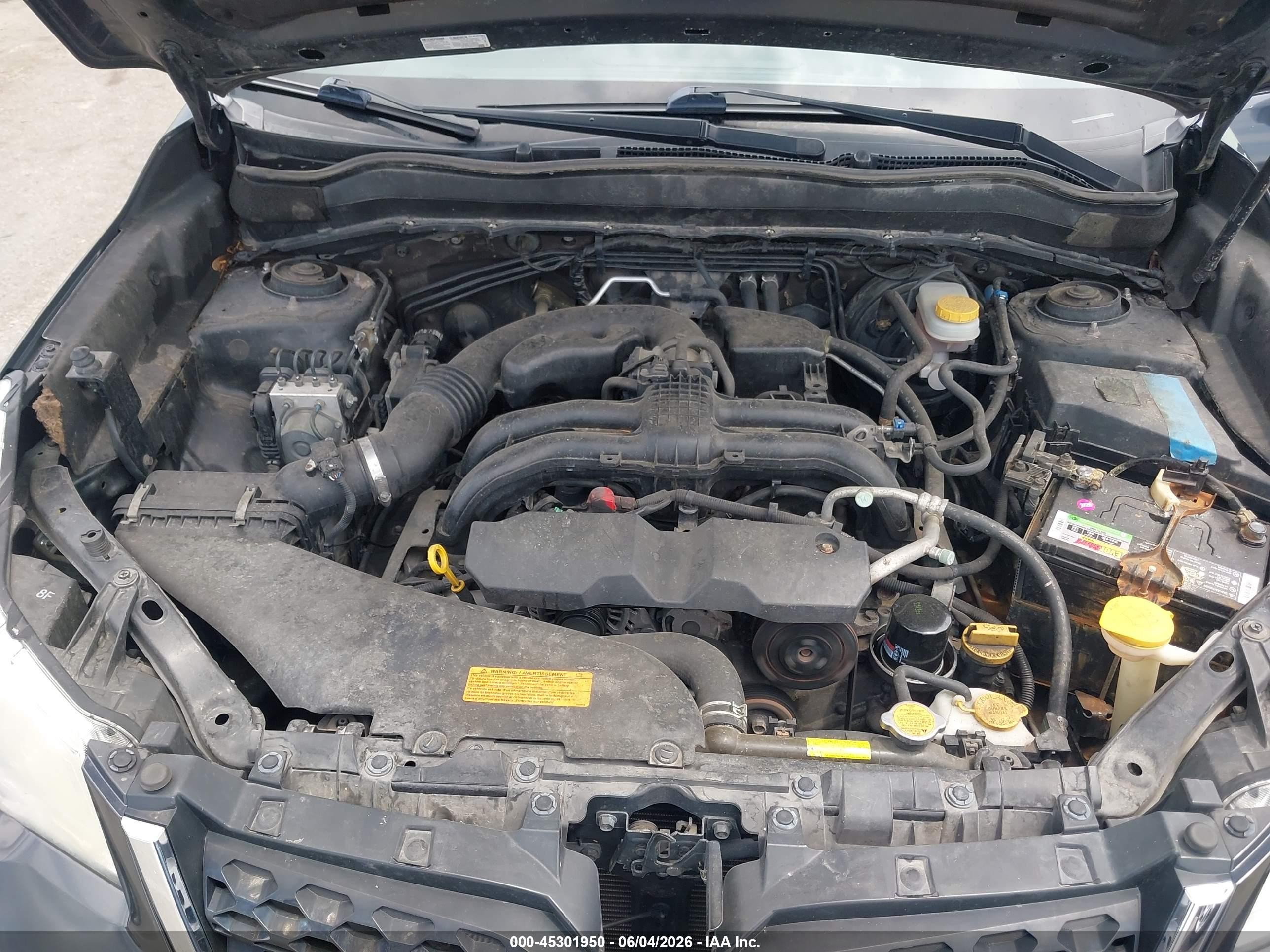 2014 Subaru Forester 2.5i Touring Gray vin: JF2SJAMCXEH417474