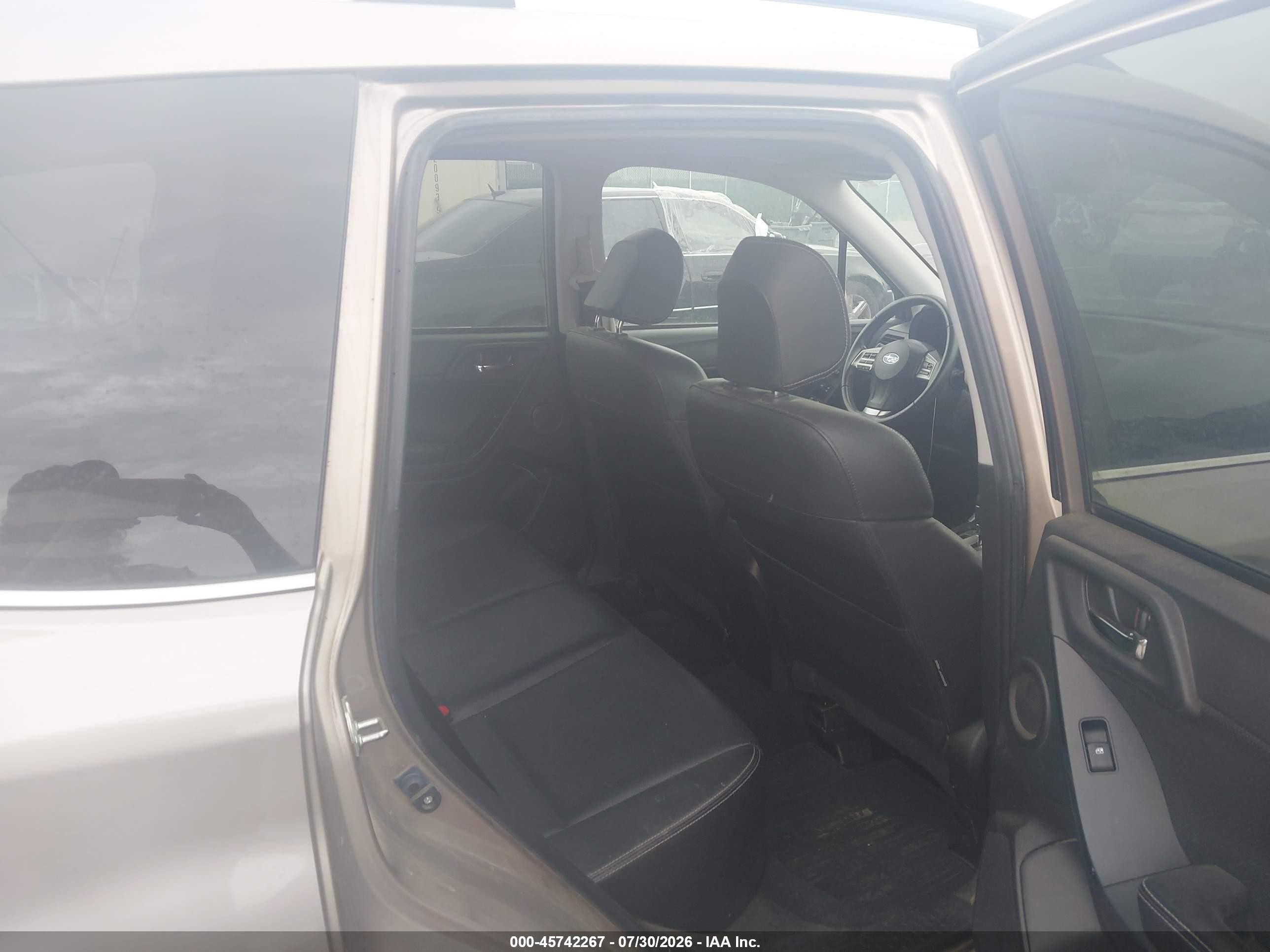 2014 Subaru Forester 2.5i Touring Brown vin: JF2SJAPC0EH548439