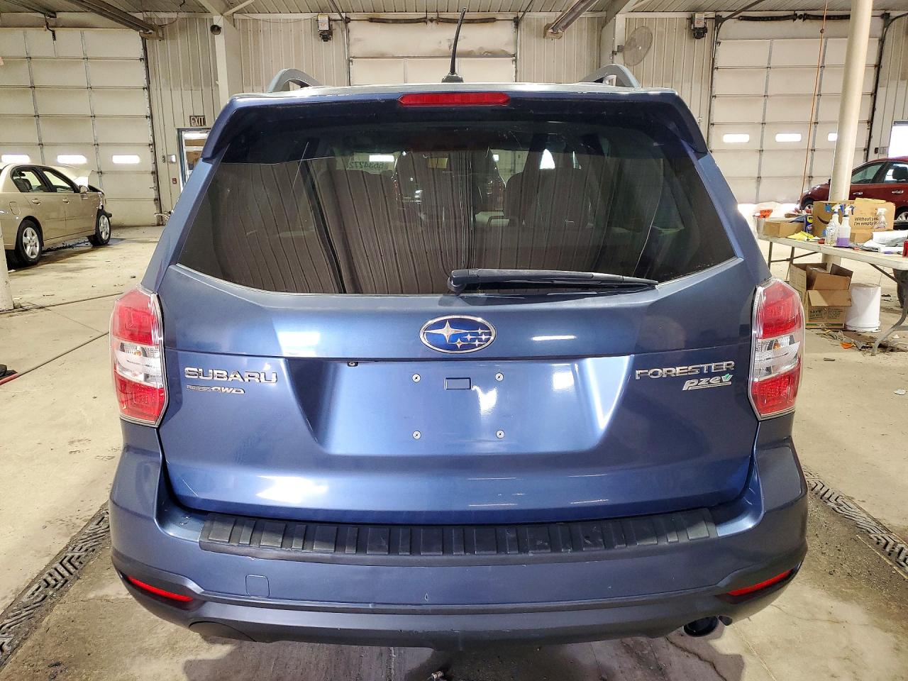 2014 Subaru Forester 2.5i Touring Blue vin: JF2SJAPC1EH543136