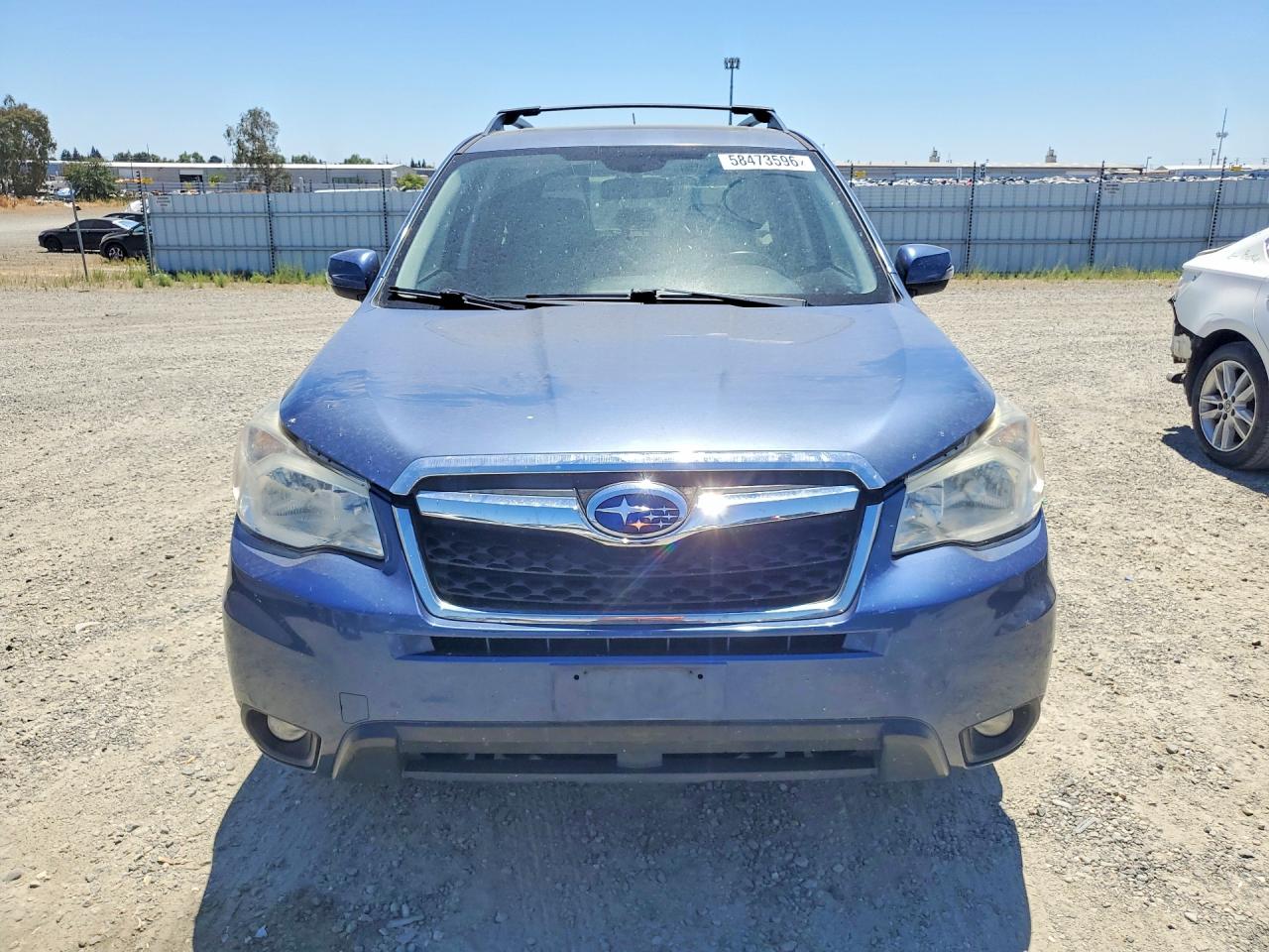 2014 Subaru Forester 2.5i Touring Blue vin: JF2SJAPC2EH555912