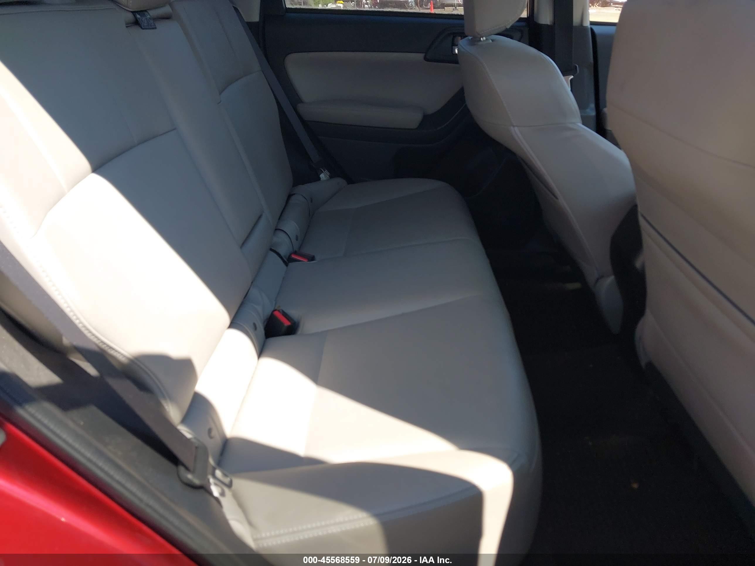 2014 Subaru Forester 2.5i Touring Red vin: JF2SJAPC3EH425315