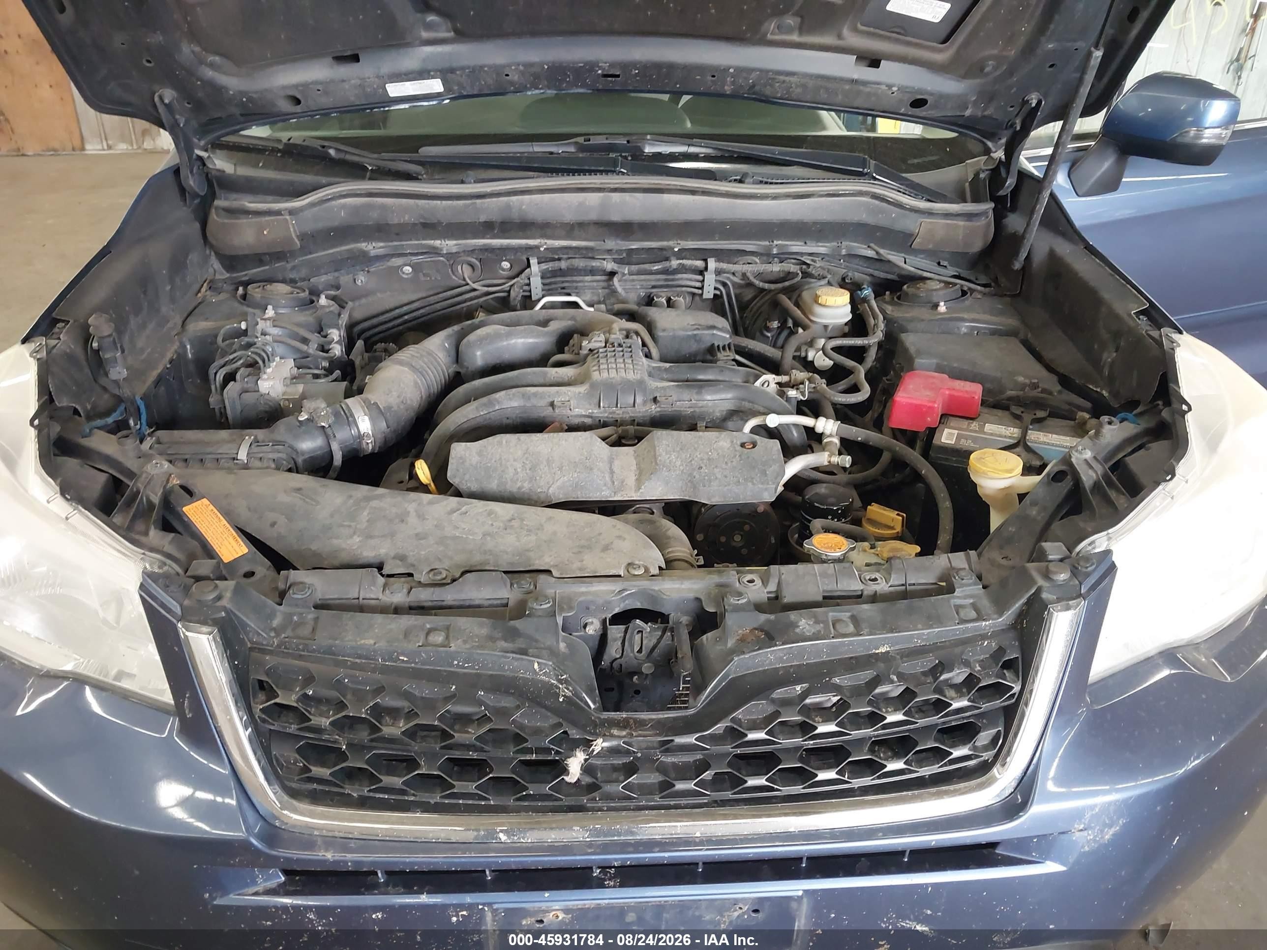 2014 Subaru Forester 2.5i Touring Blue vin: JF2SJAPC4EH514634