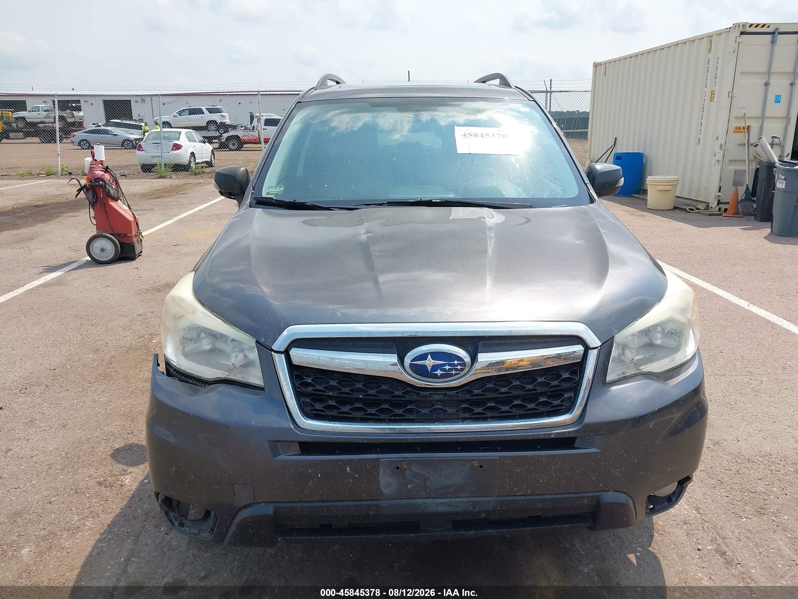 2014 Subaru Forester 2.5i Touring Черный vin: JF2SJAPC4EH516111