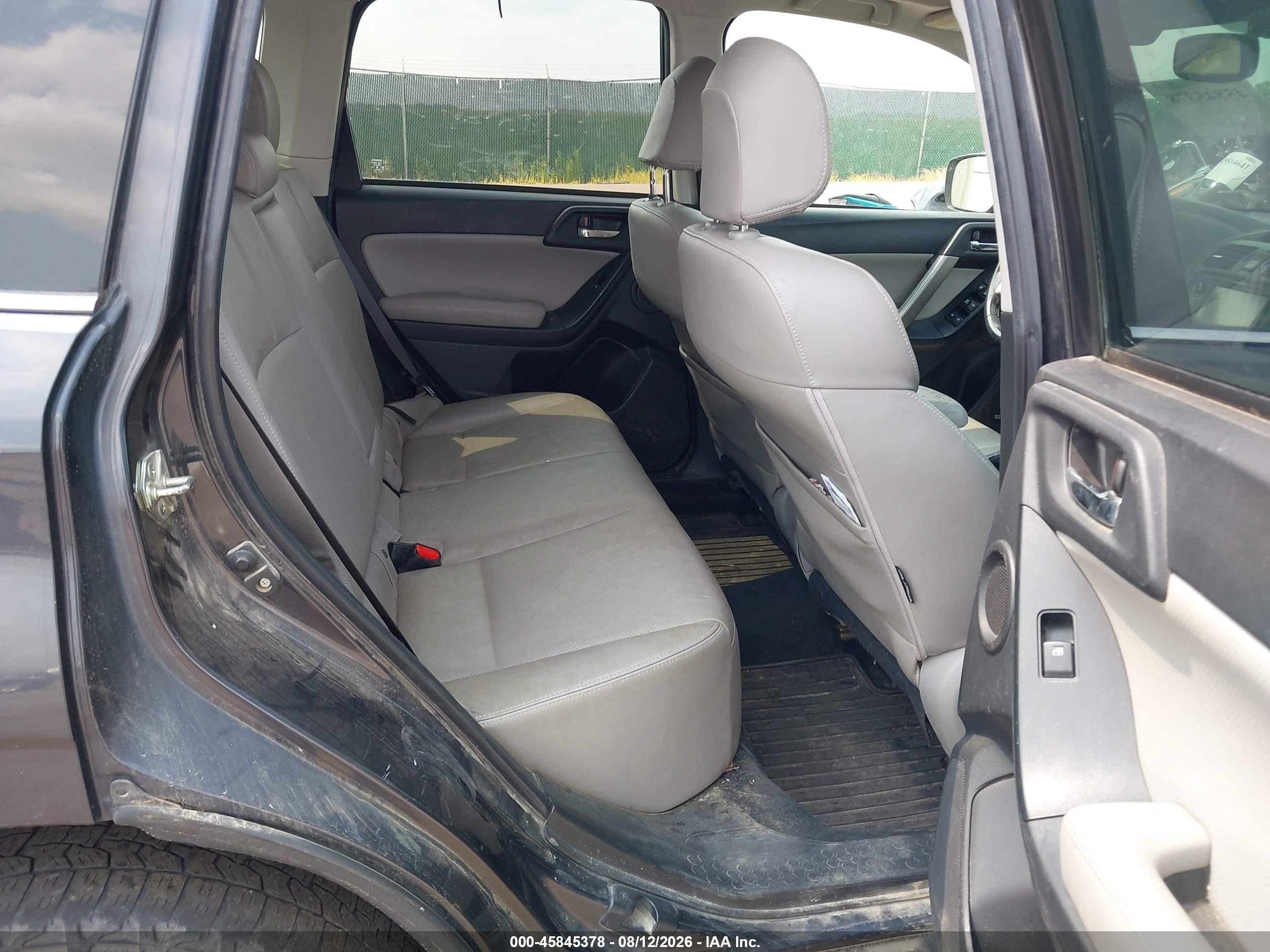2014 Subaru Forester 2.5i Touring Черный vin: JF2SJAPC4EH516111