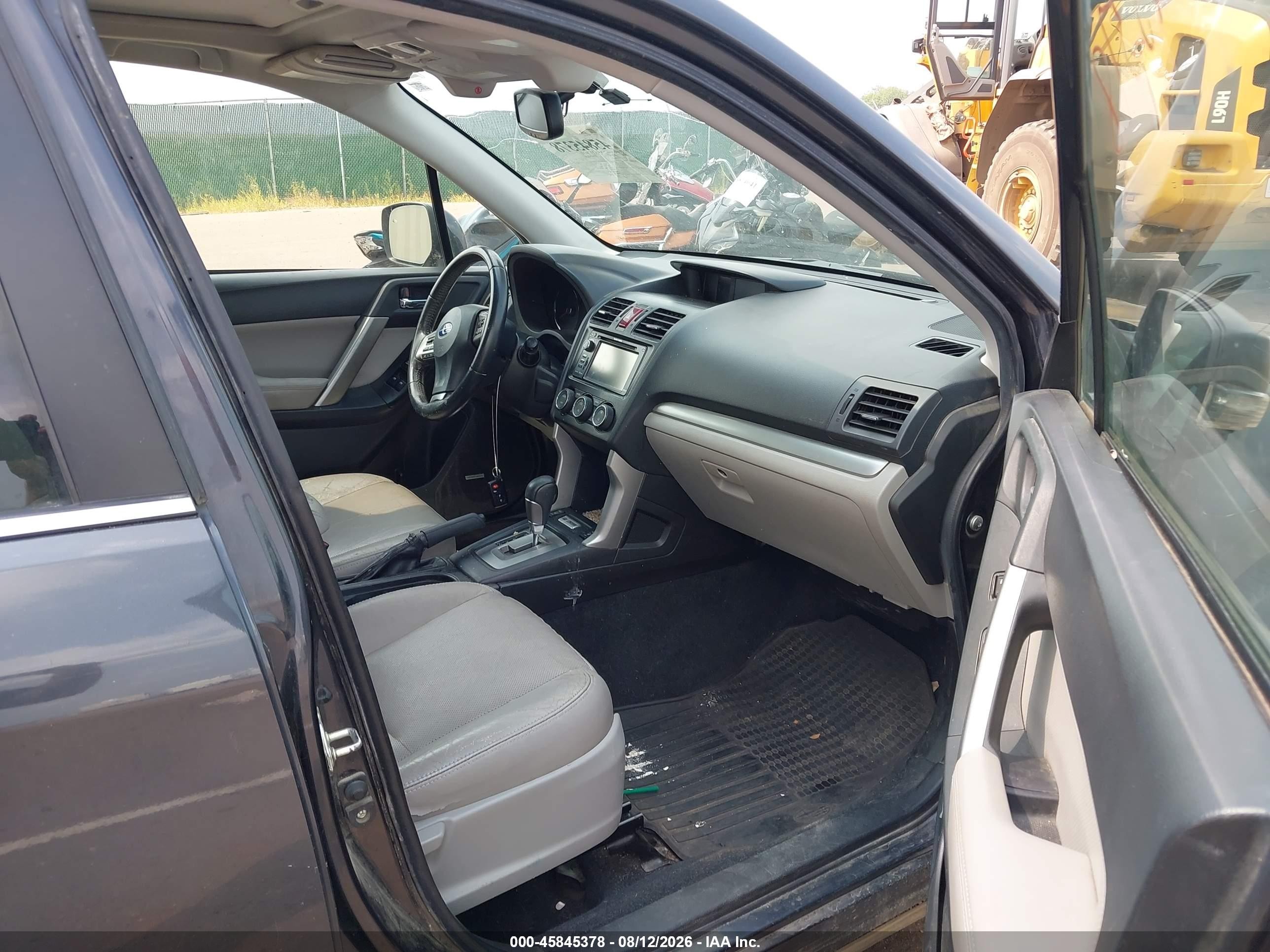 2014 Subaru Forester 2.5i Touring Черный vin: JF2SJAPC4EH516111