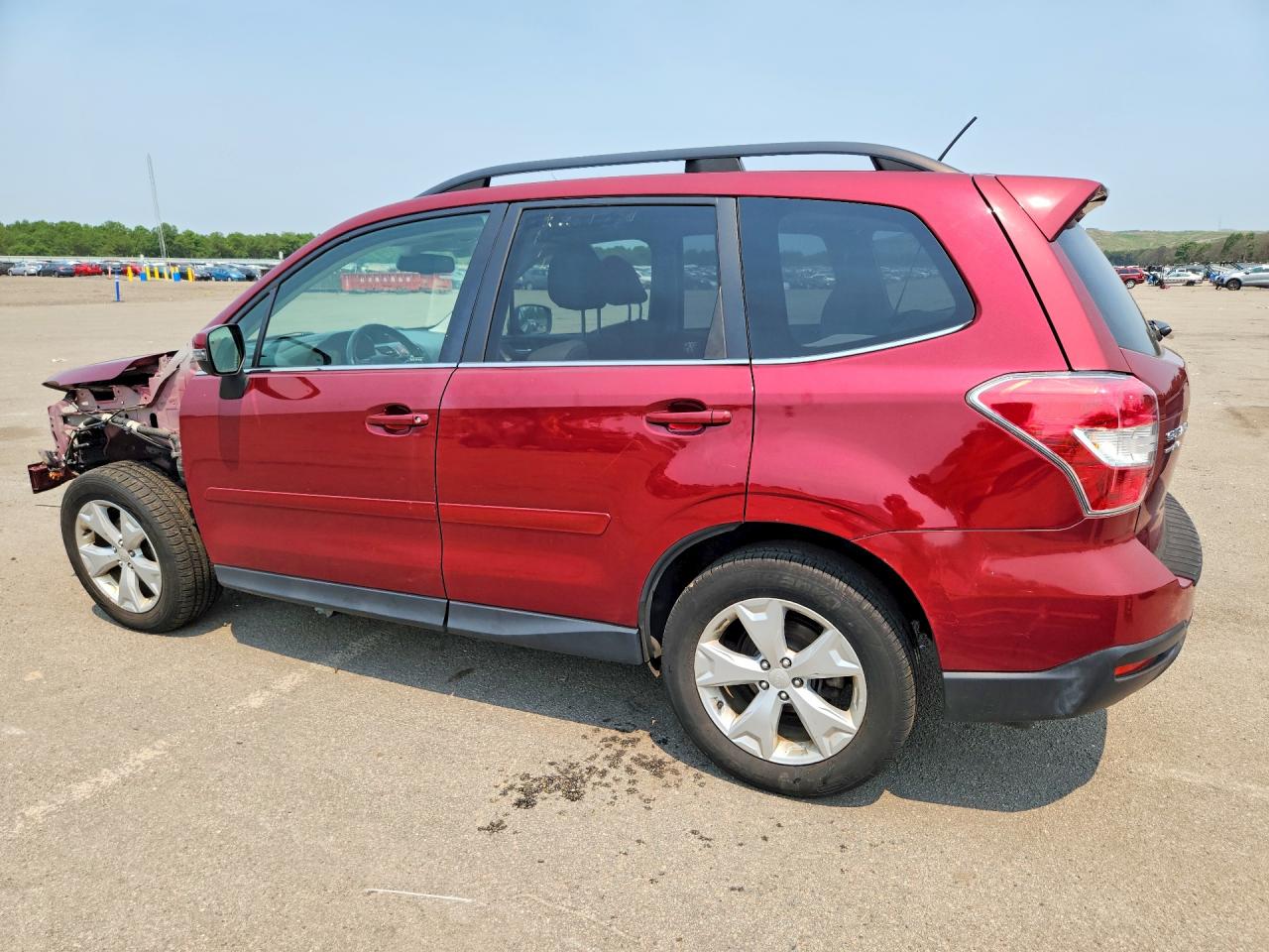 2014 Subaru Forester 2.5i Touring Red vin: JF2SJAPC5EH514450