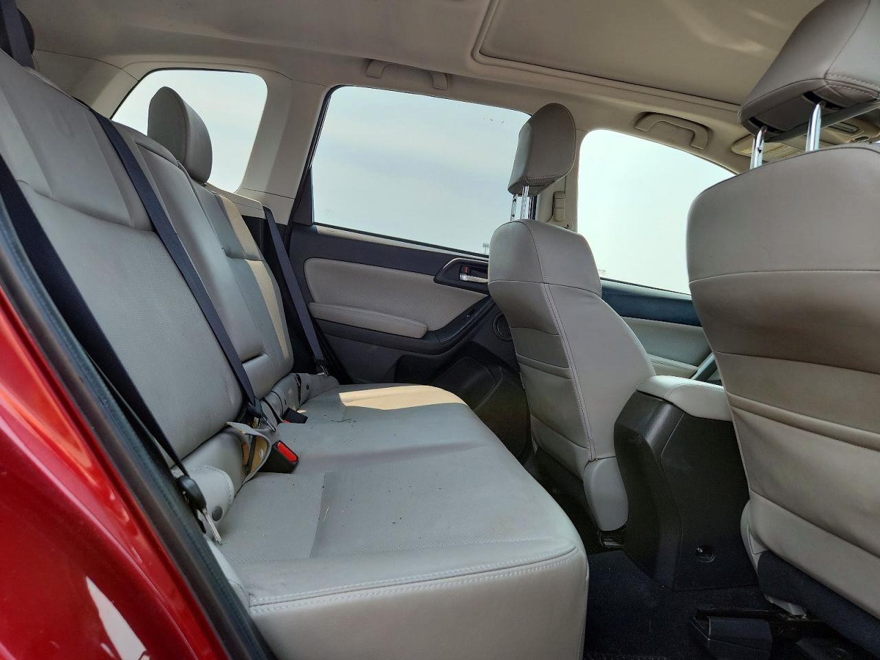 2014 Subaru Forester 2.5i Touring Red vin: JF2SJAPC5EH514450