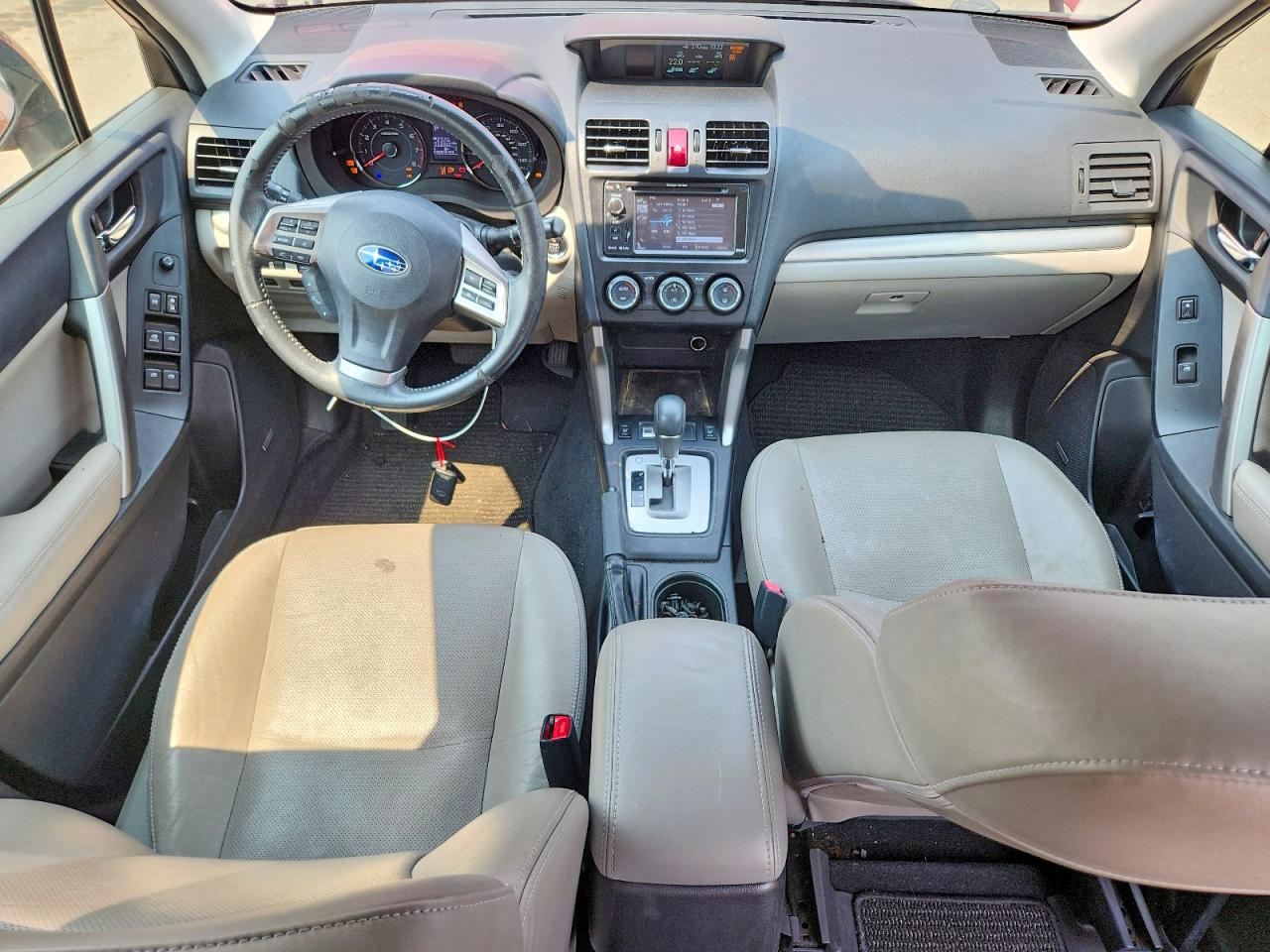 2014 Subaru Forester 2.5i Touring Red vin: JF2SJAPC5EH514450