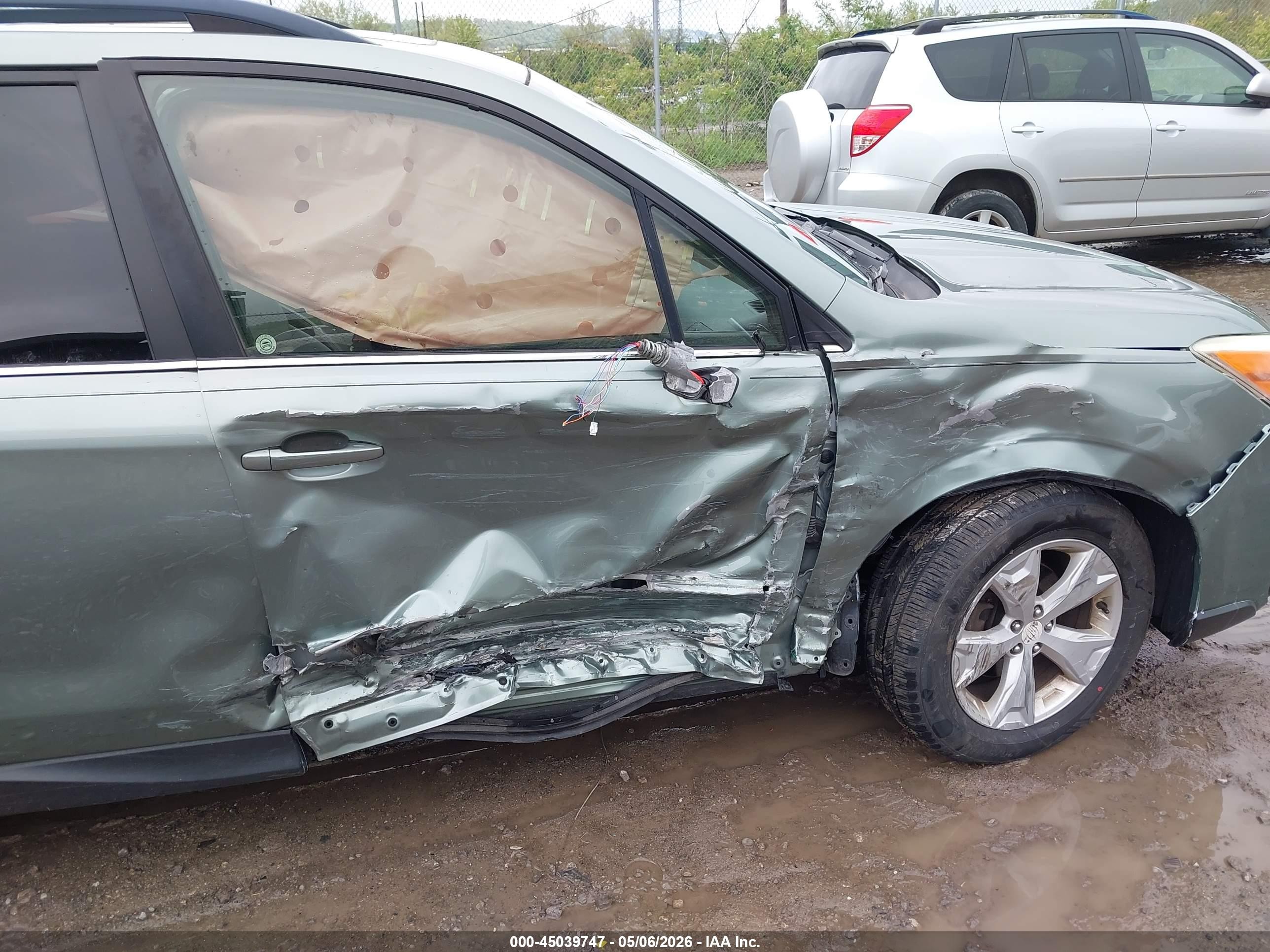 2014 Subaru Forester 2.5i Touring Blue vin: JF2SJAPC5EH516800